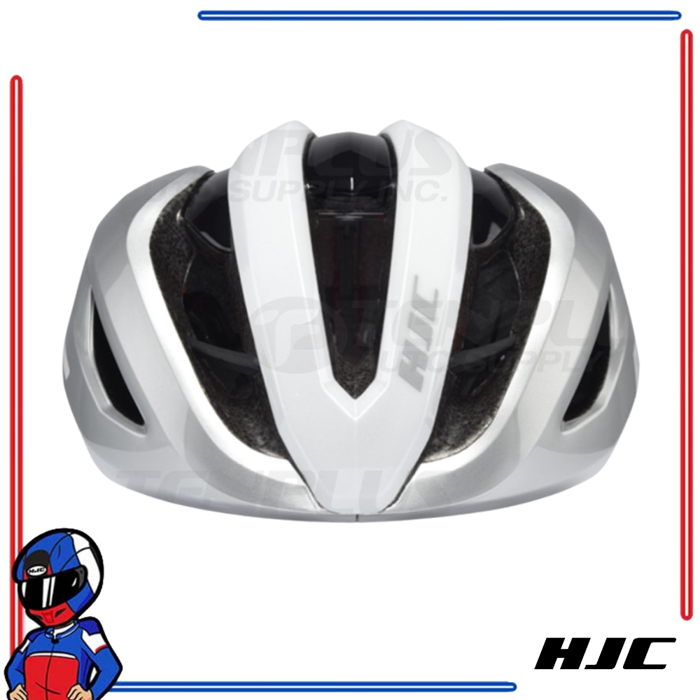 HJC Road Cycling Helmet VALECO Silver White