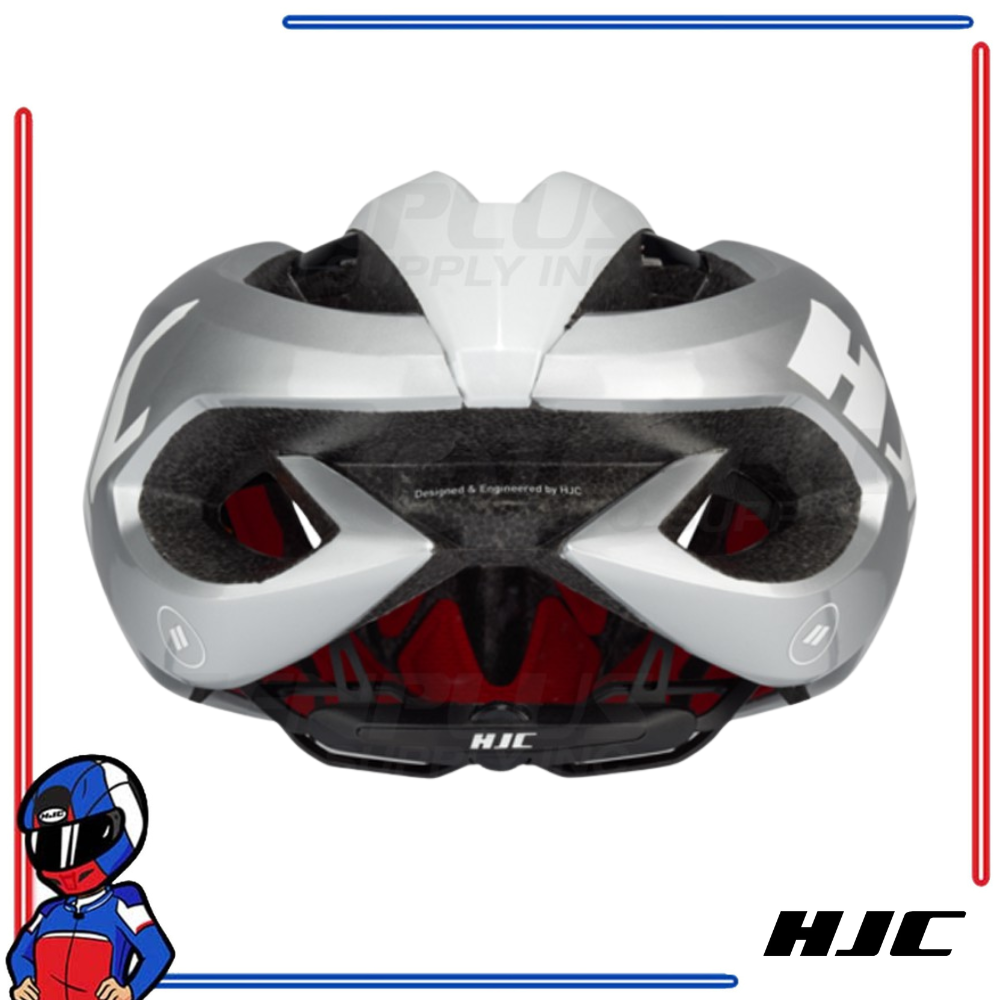 HJC Road Cycling Helmet VALECO Silver White