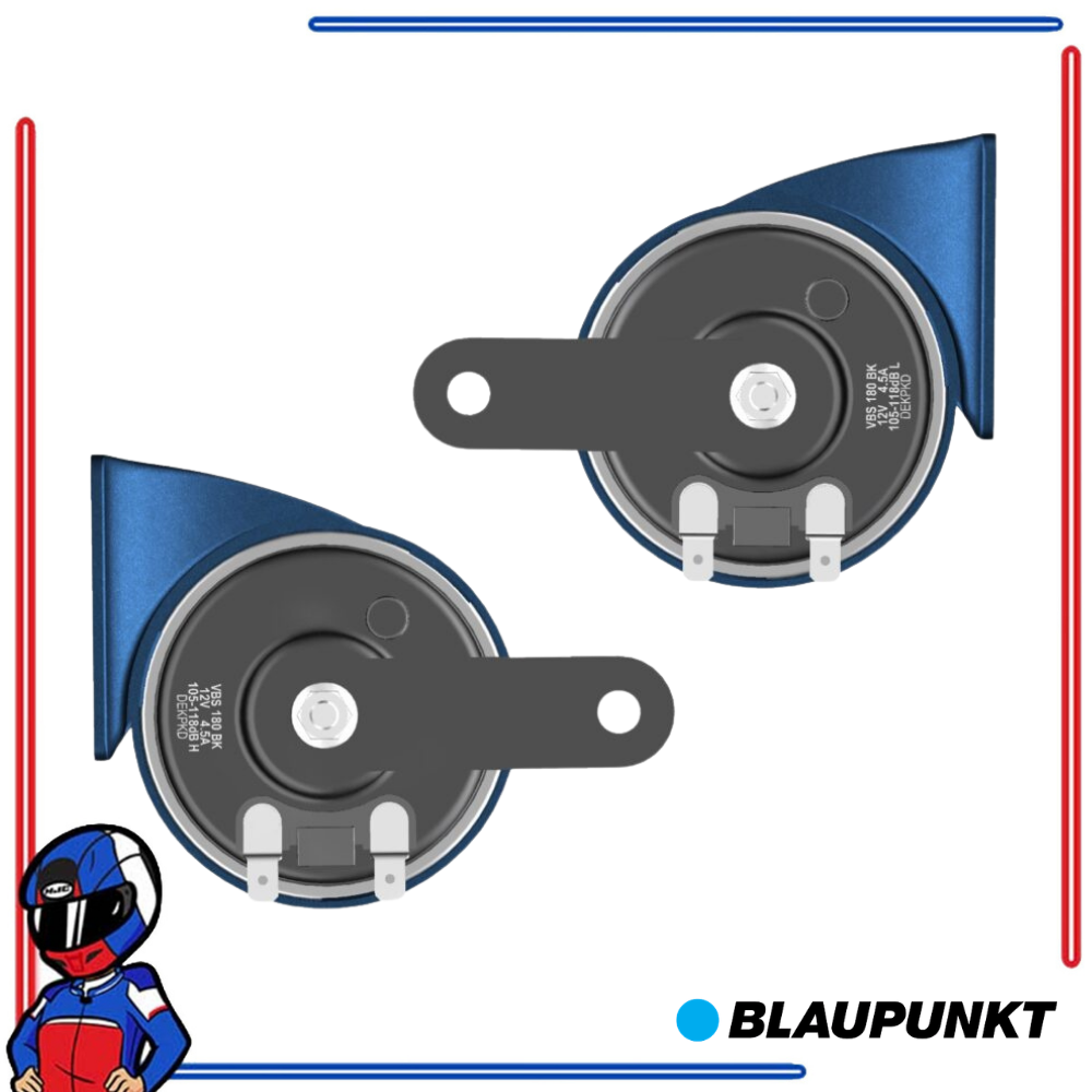 Blaupunkt Velocity Bass Shell Horn 12V VBS180BK