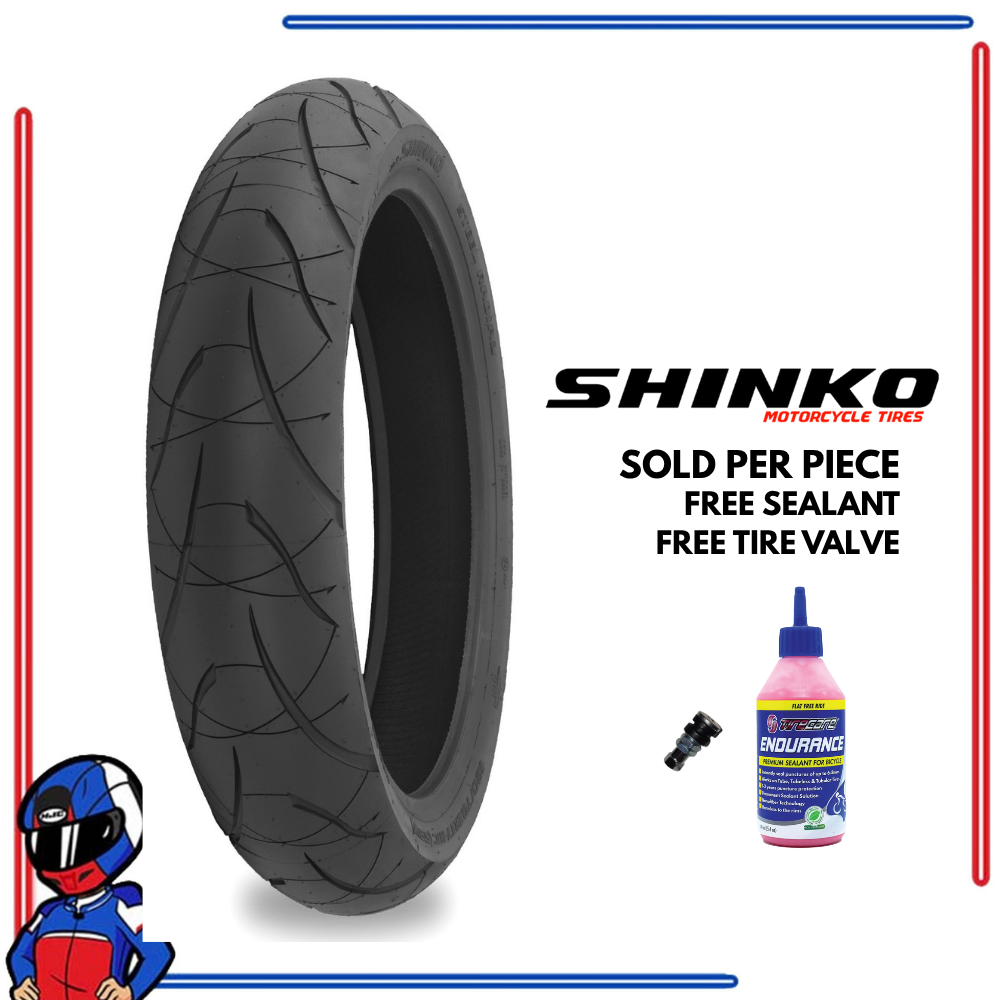 Shinko Motorcycle Tires Radial Verge 2x Dual Compound Size 17