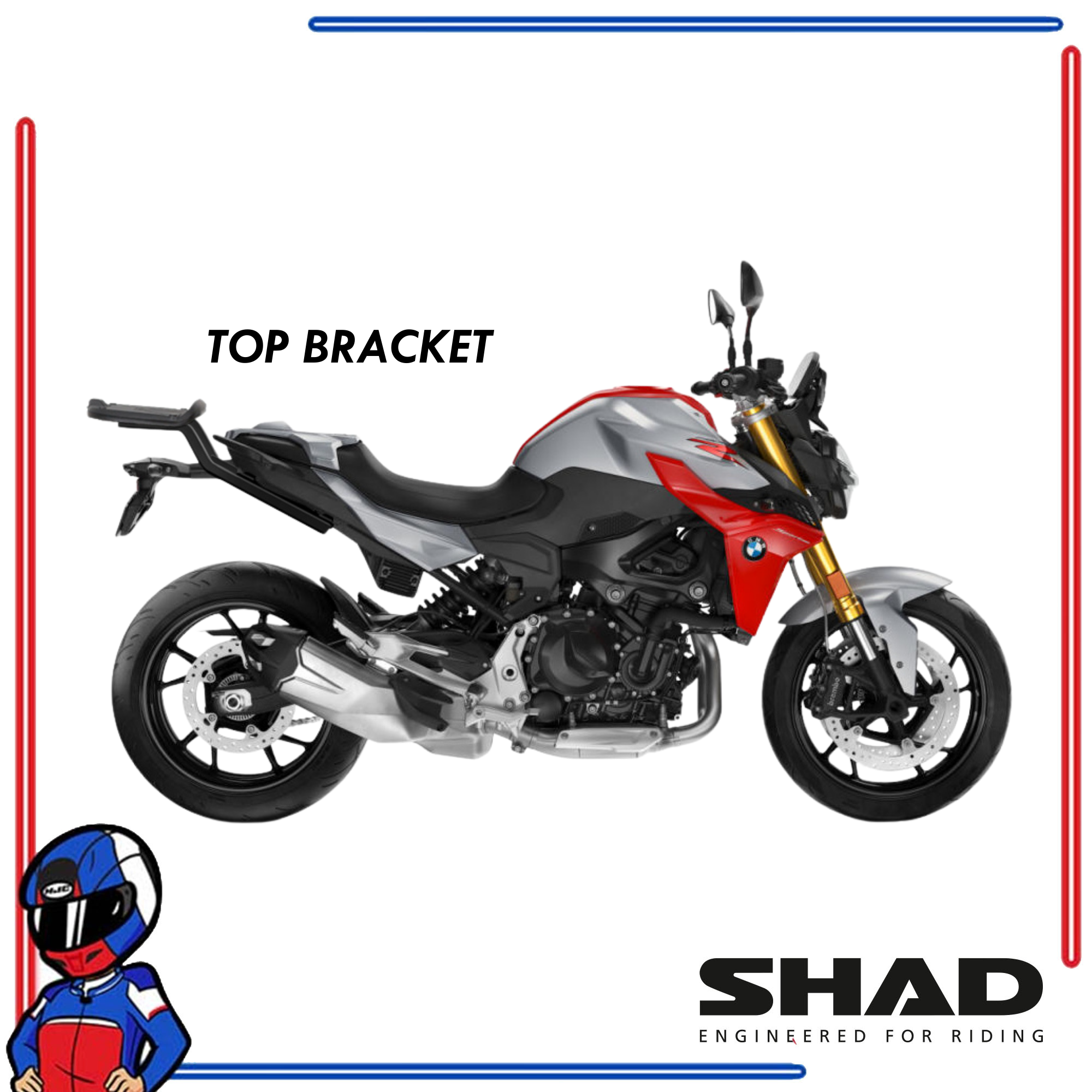 SHAD Motorcycle Bracket F900X; XR 2020-2025
