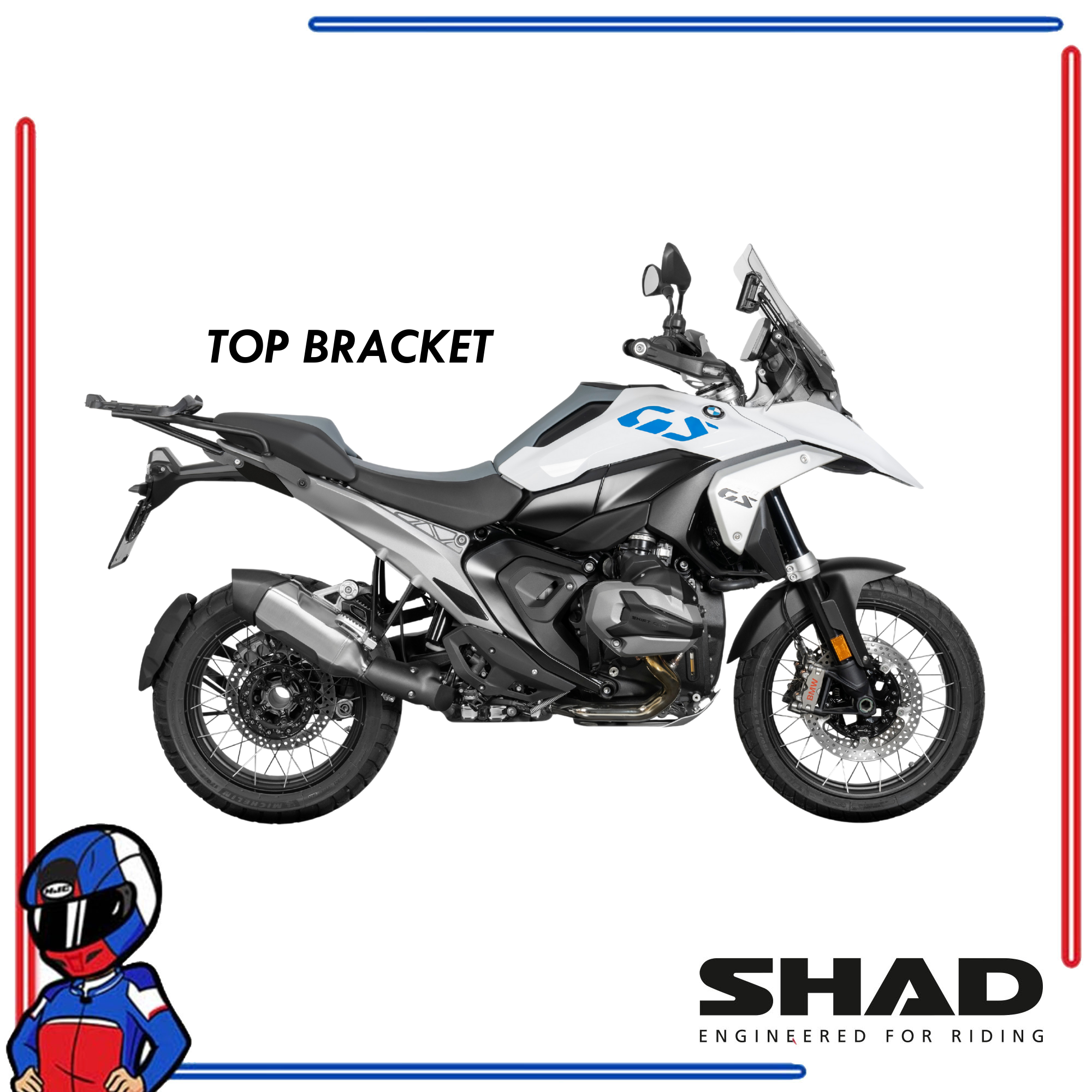 SHAD Motorcycle Bracket R1300GS 2023-2025