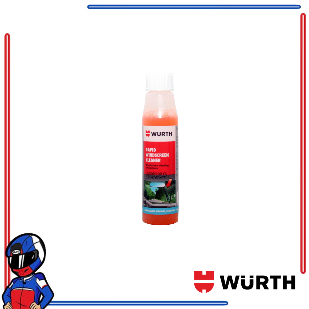 Wurth Rapid Car Windscreen Windshield Glass Cleaner Concentrate 32ML
