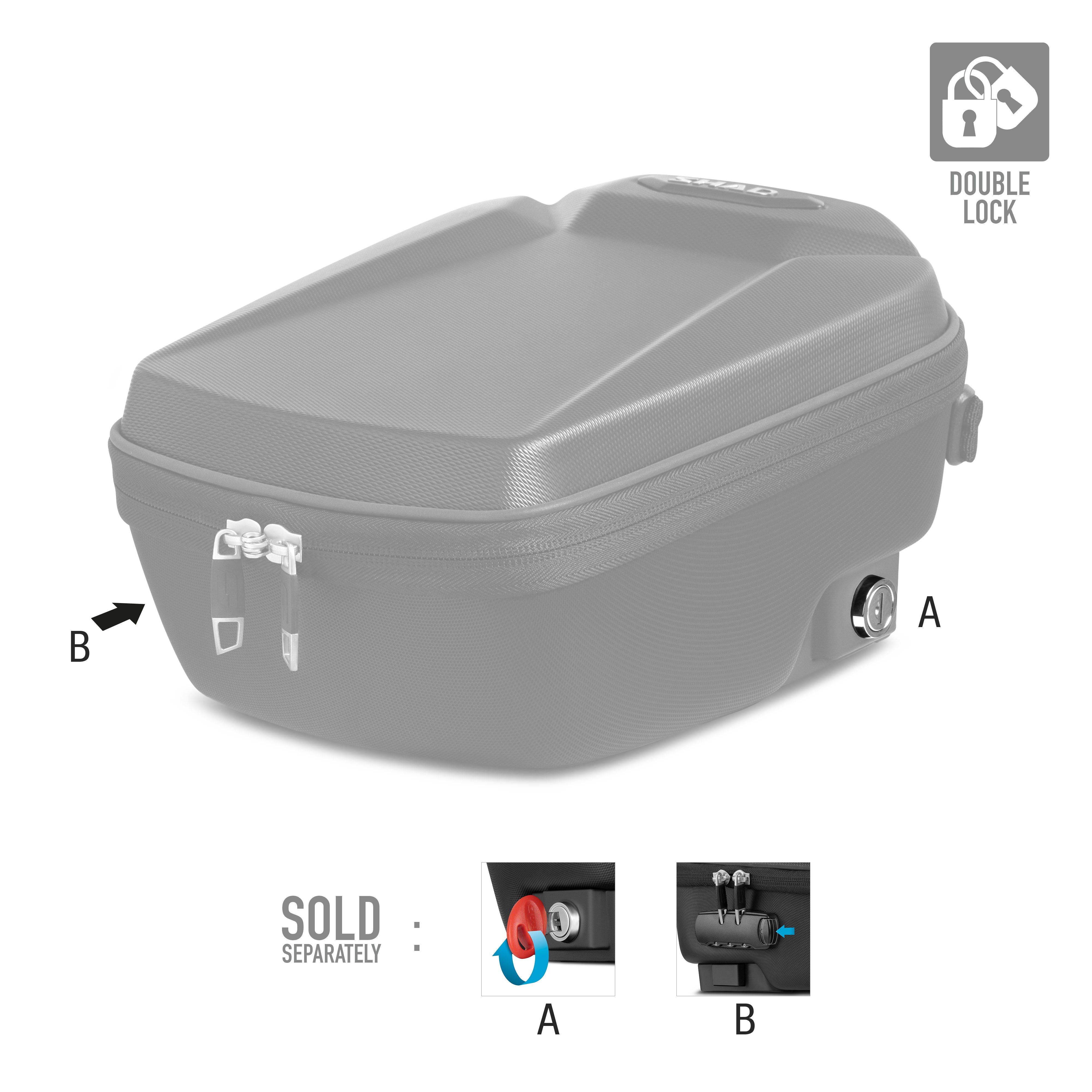 SHAD Click System Tank Bag E09C