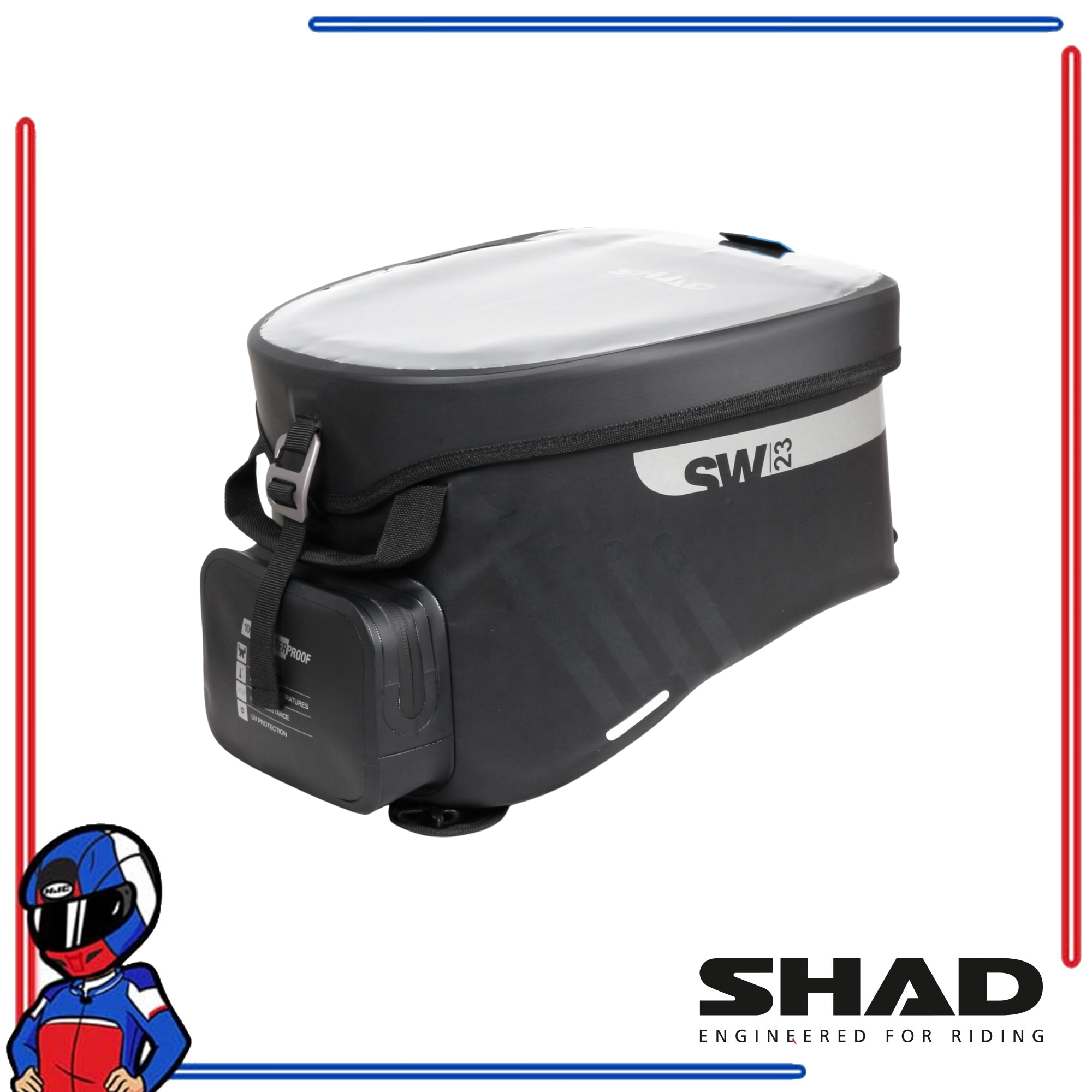 SHAD Waterproof Tank Bag SW23