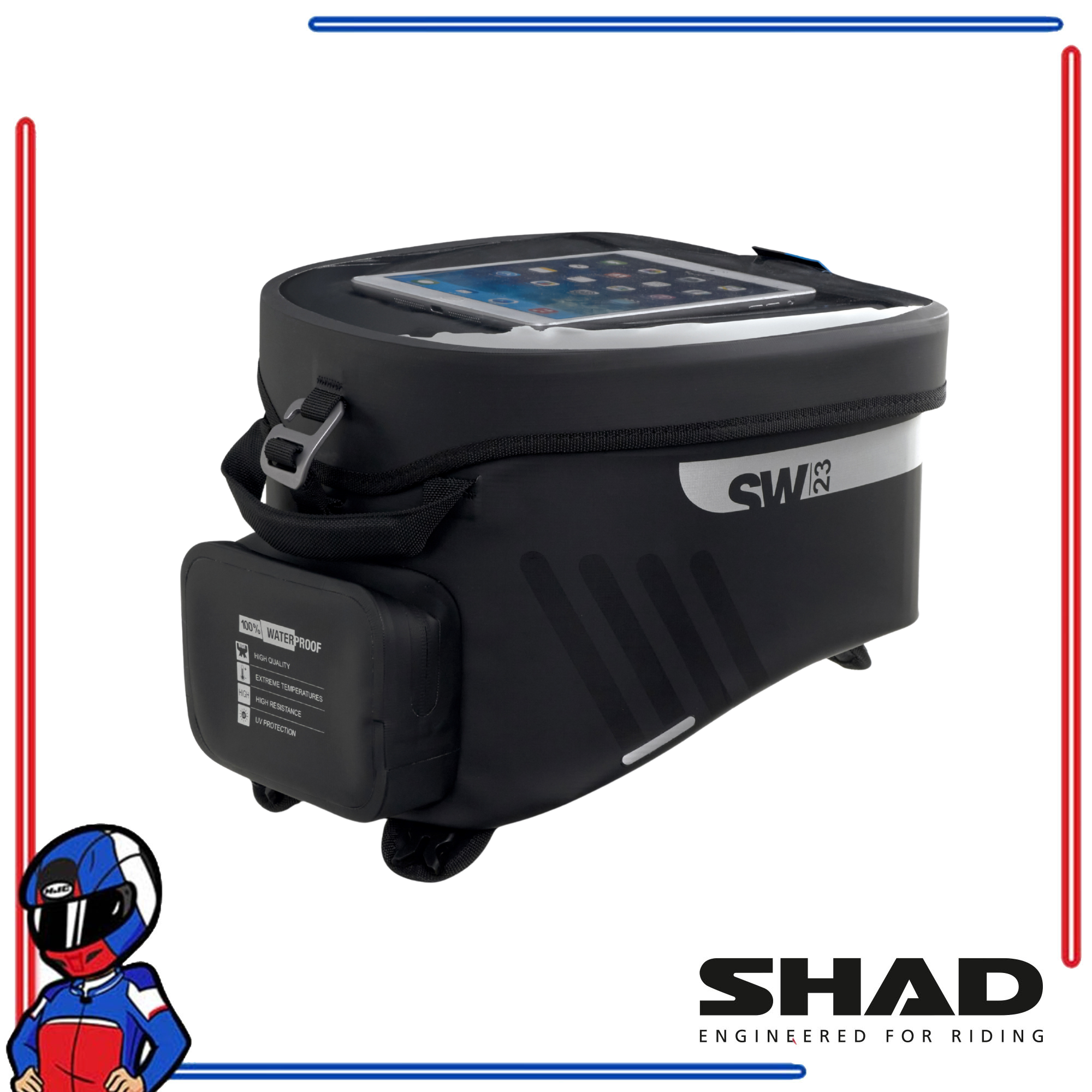 SHAD Waterproof Tank Bag SW23