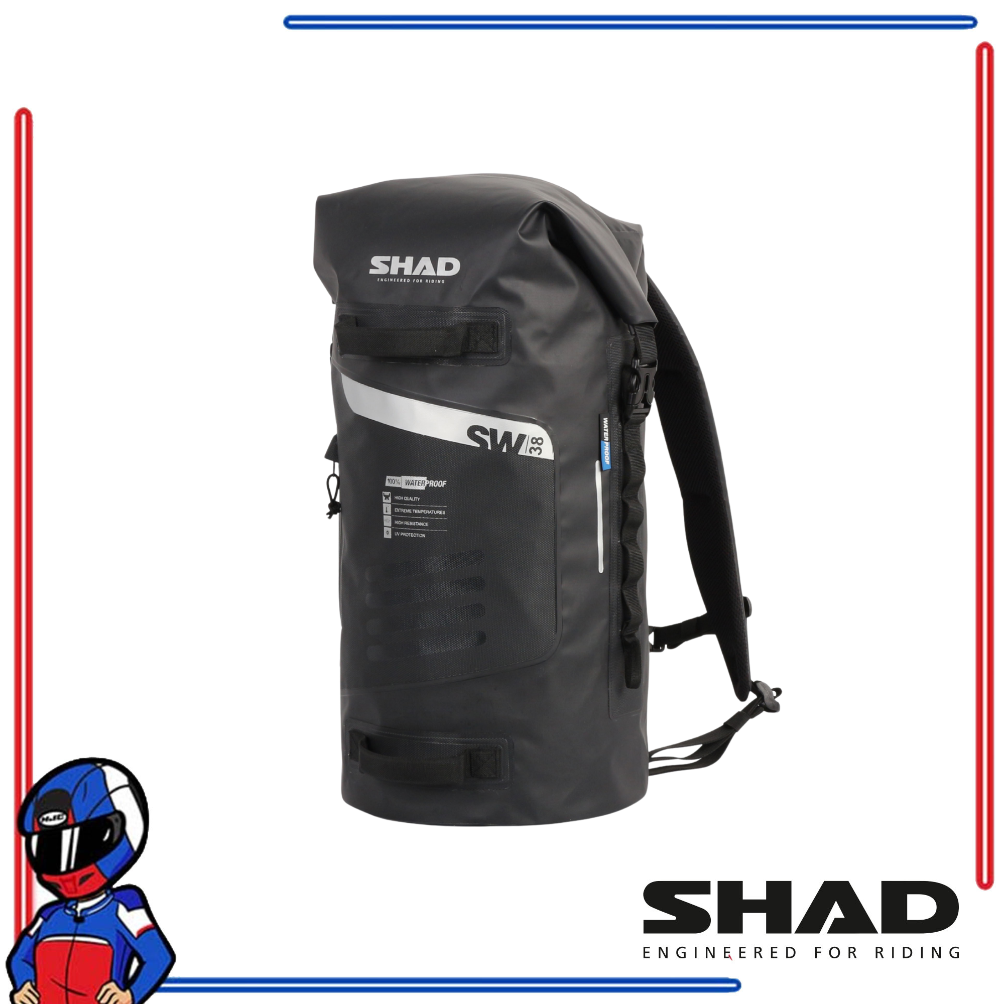 SHAD Waterproof Rear Duffle Bag SW38