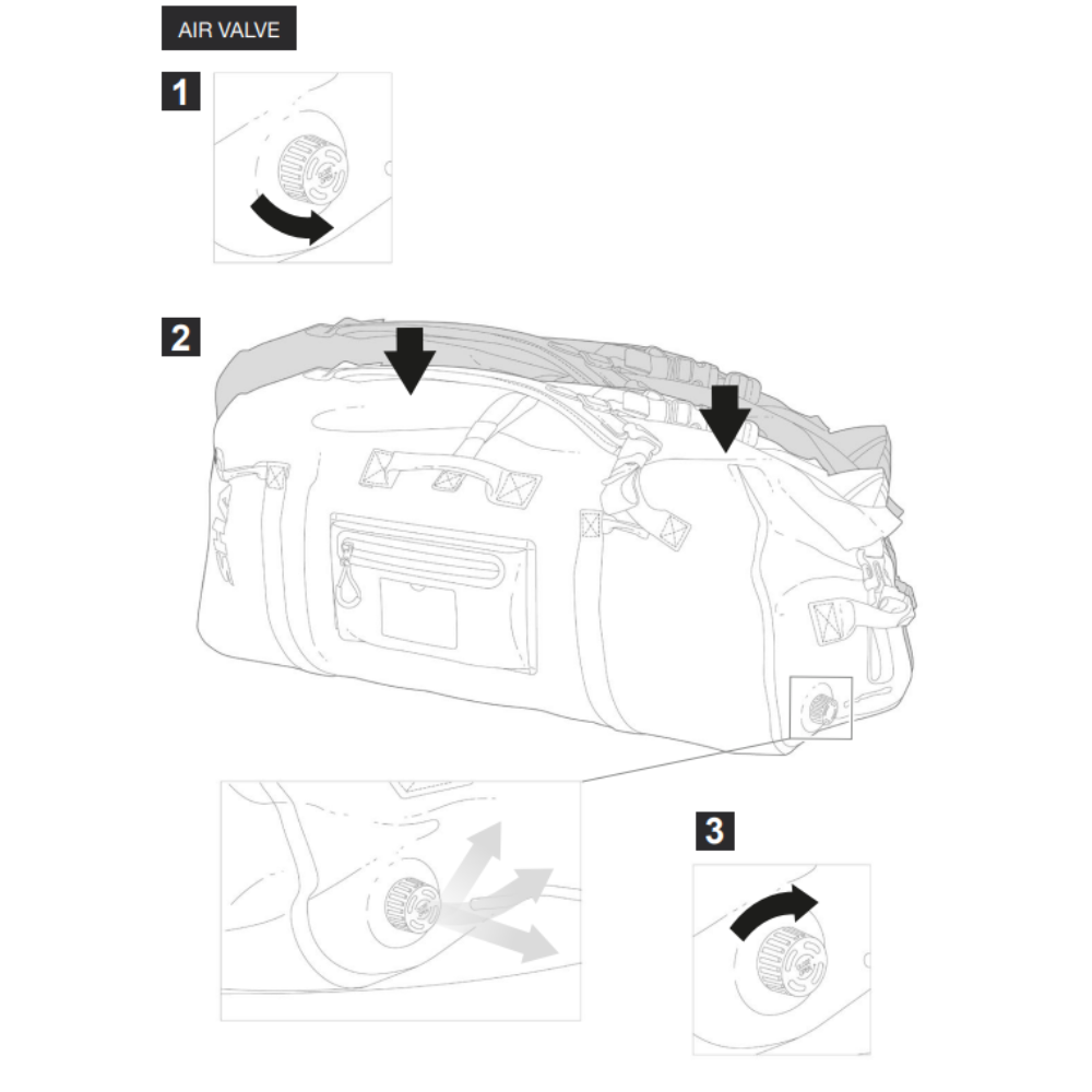 SHAD SW80 Rear Duffle Bag