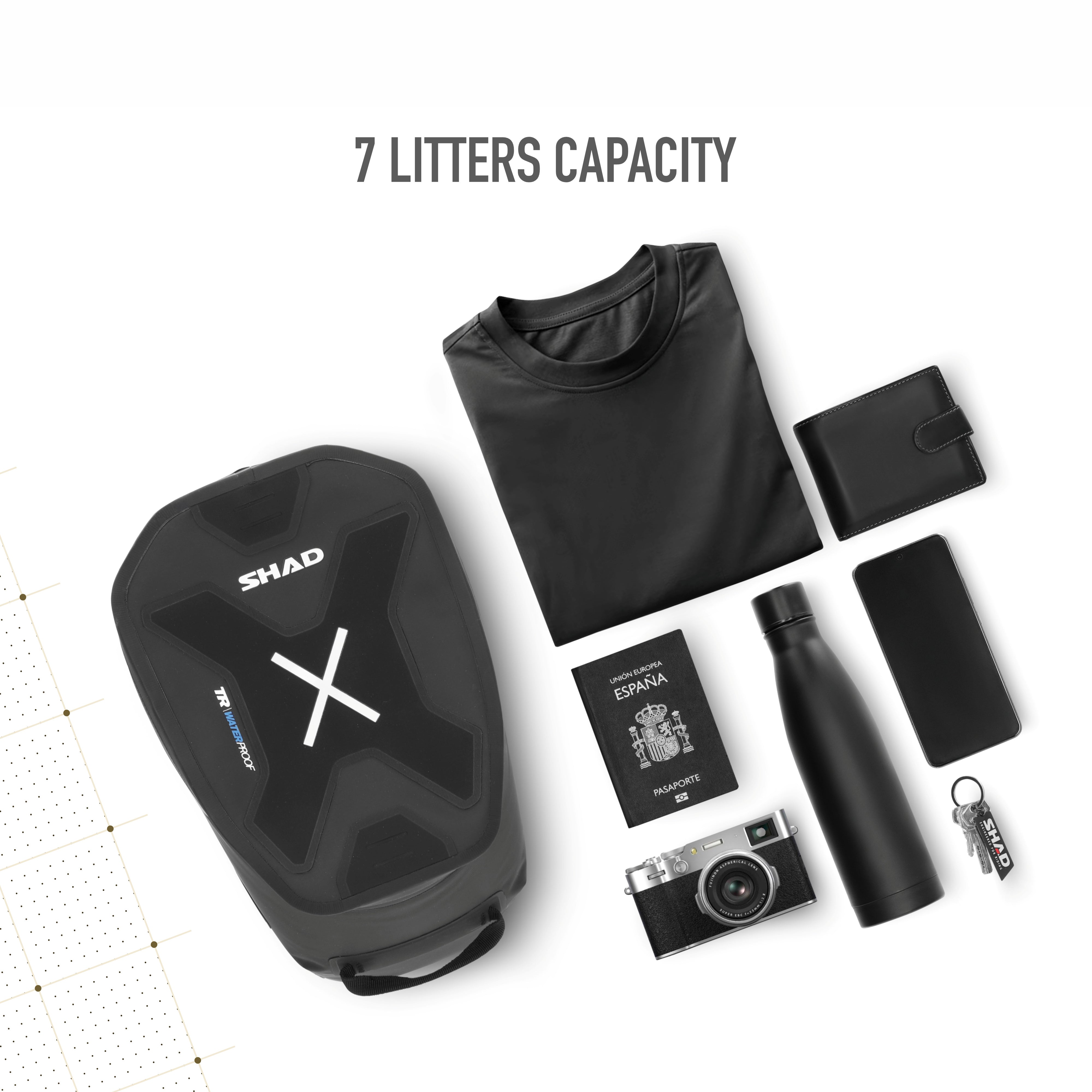 SHAD Click System Waterproof Tank Bag TR10CL