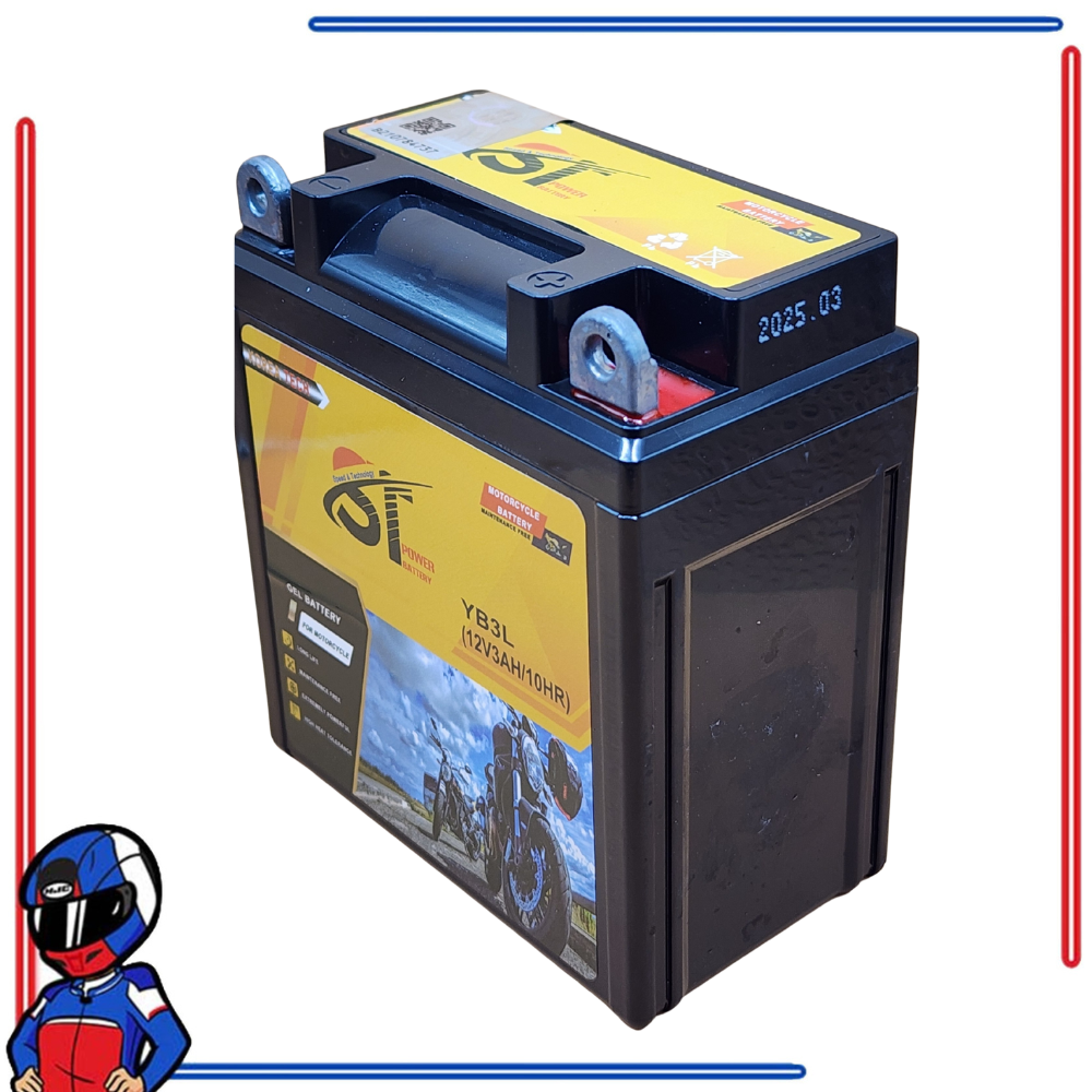 ST Power Motorcycle Battery Gel Type for Honda Rusi Yamaha Kawasaki Suzuki