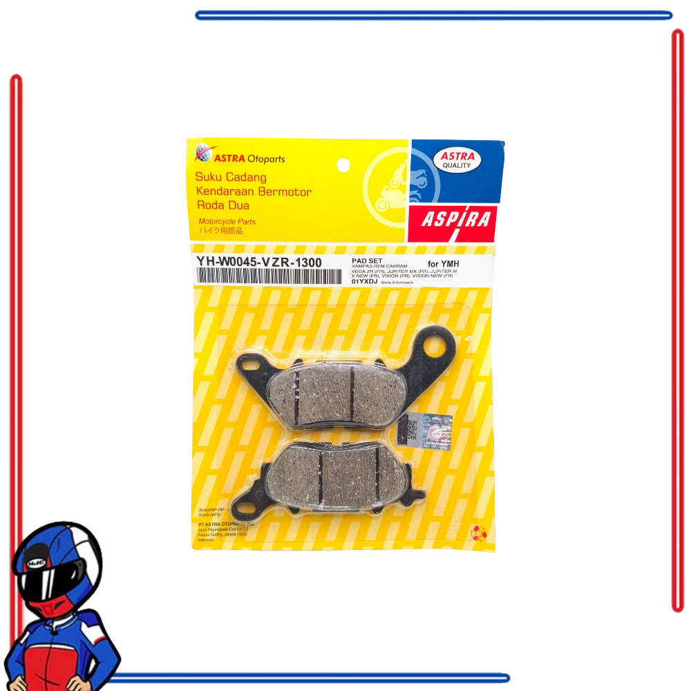 Aspira Brake Pad Yamaha NMAX Aerox Mio