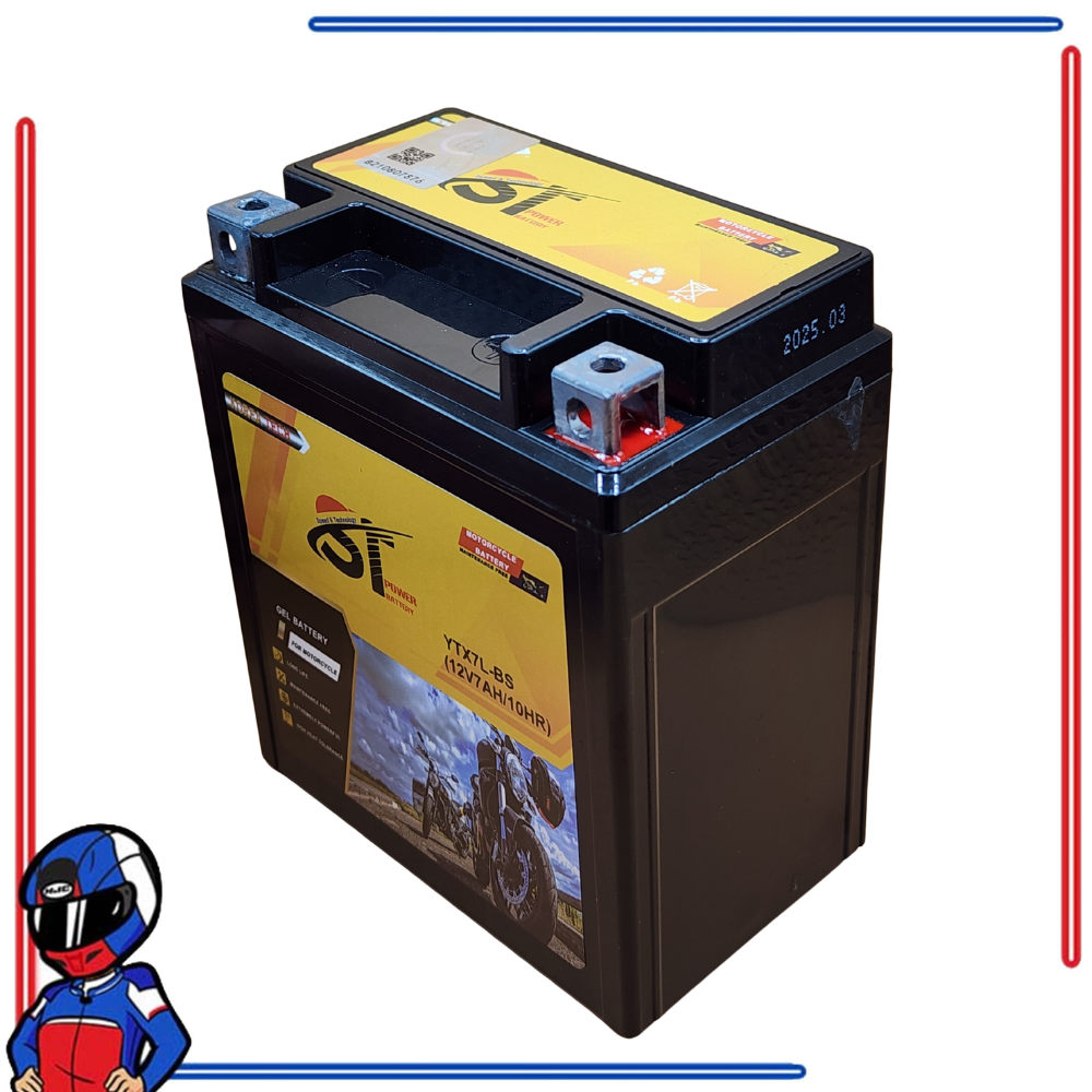 ST Power Motorcycle Battery Gel Type for Honda Rusi Yamaha Kawasaki Suzuki