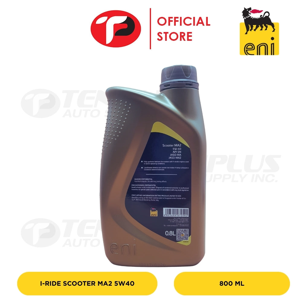 Eni i-Ride Scooter 4T 5W40 800ML