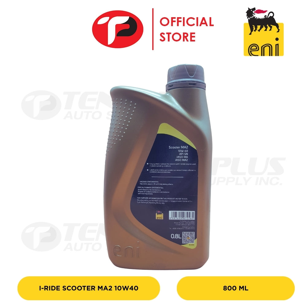 Eni i-Ride Scooter 4T 10W40 800ML