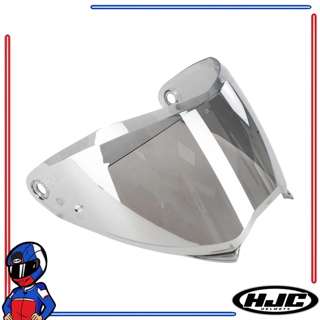HJC Helmets Face Shield Lens for F70 Dark Smoke; Smoke; Iridum Gold; Silver; Blue; Fire Red