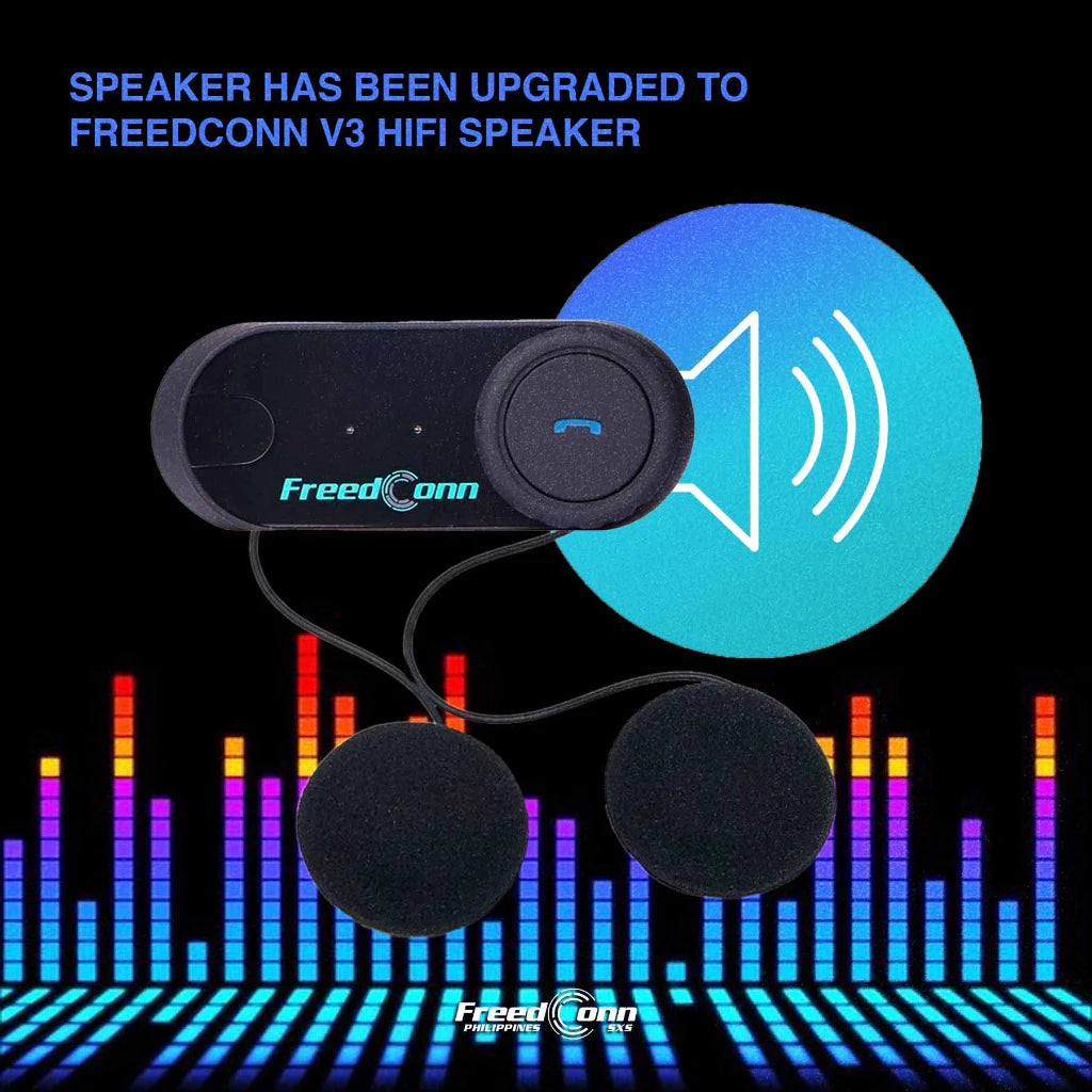 FreedConn TCOM-VB PRO Bluetooth 5.0 Motorcycle Intercom Helmet Headset