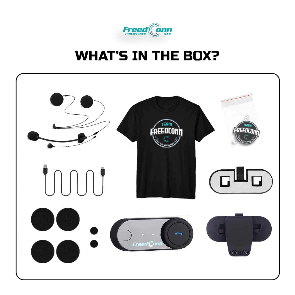 FreedConn TCOM-VB PRO Bluetooth 5.0 Motorcycle Intercom Helmet Headset