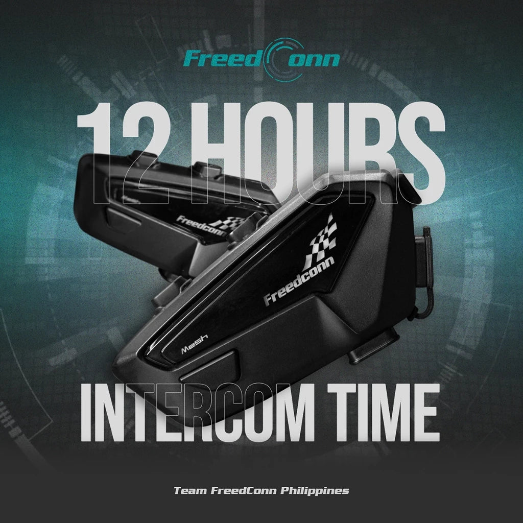 FreedConn FX Pro Motorcycle Helmet Mesh Intercom Headset Talking System