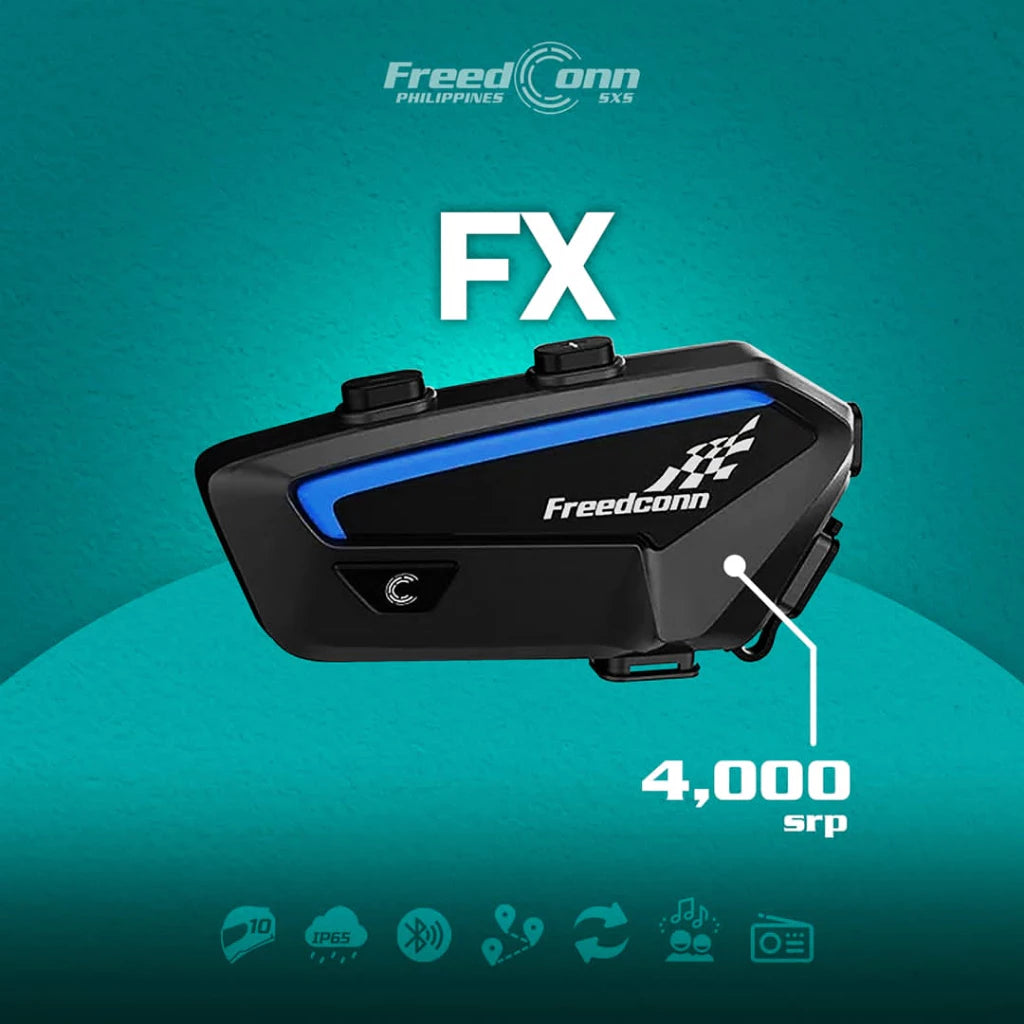 FreedConn FX Motorcycle Helmet Intercom Bluetooth Headset Talking System