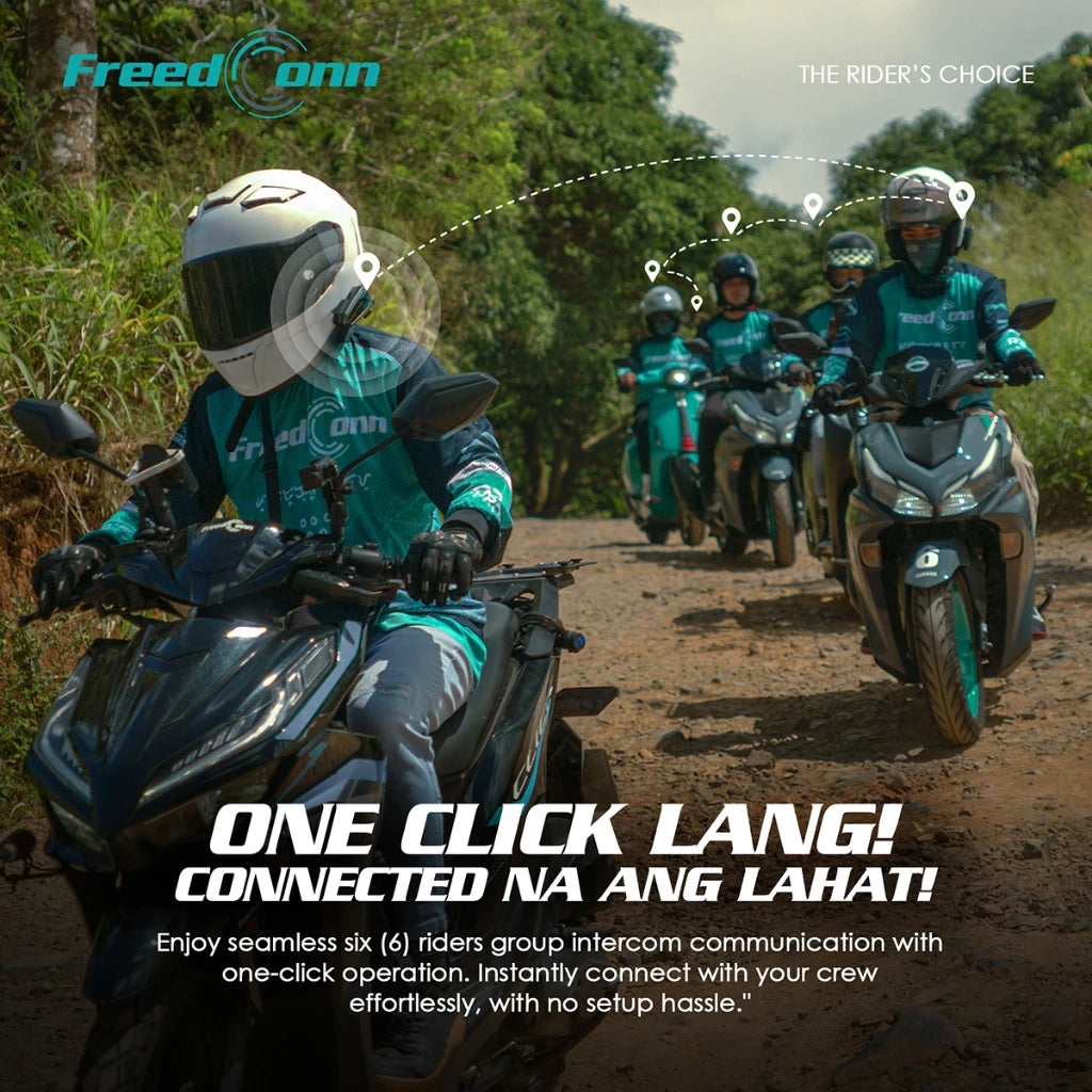 FreedConn Hero Motorcycle Helmet Intercom Bluetooth Headset Talking System