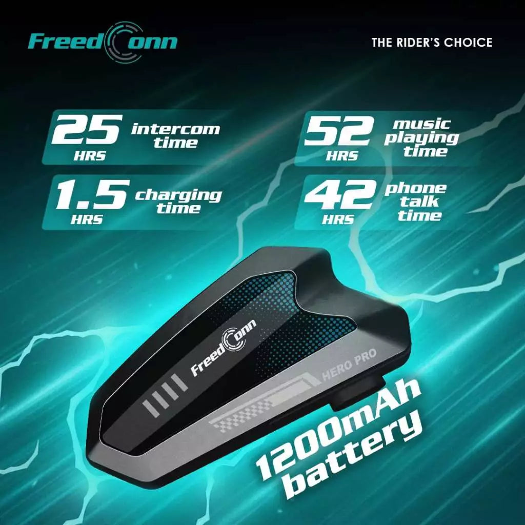 FreedConn KY V2 Motorcycle Helmet Bluetooth Intercom