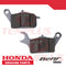 Honda Genuine Parts Brake Pad for Honda Beat Carb; Beat FI; Scoopy; Zoomer-X; Click 125; Click 150i