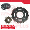Honda Genuine Parts Chain and Sprocket Kit for Honda Wave 110
