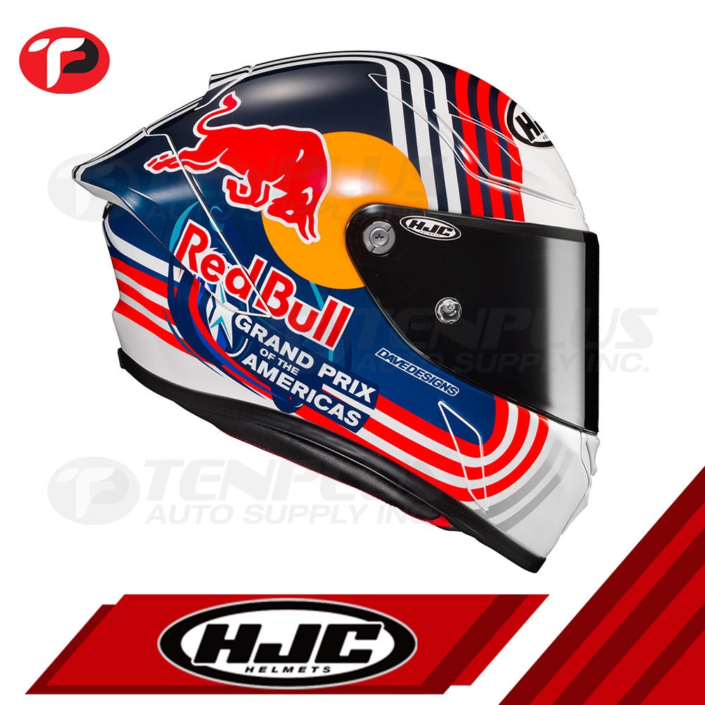 HJC RPHA 1 Red Bull Austin GP Helmet