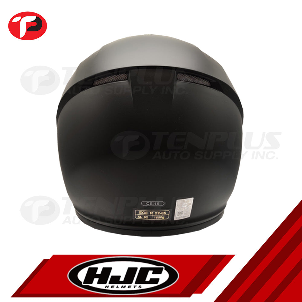HJC Helmets CS-15 Flat Black Double D-Ring