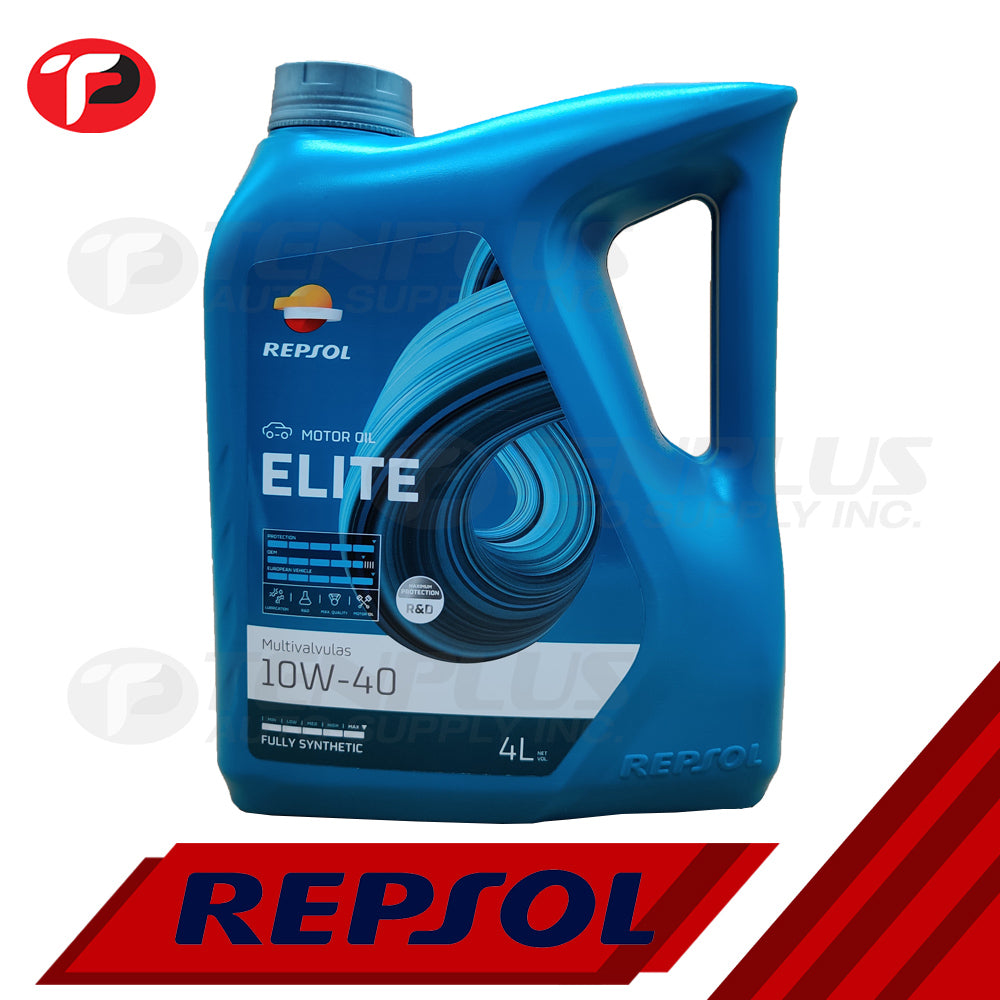 Aceite Repsol 10W-40 ELITE INJECTION - 4 Litros