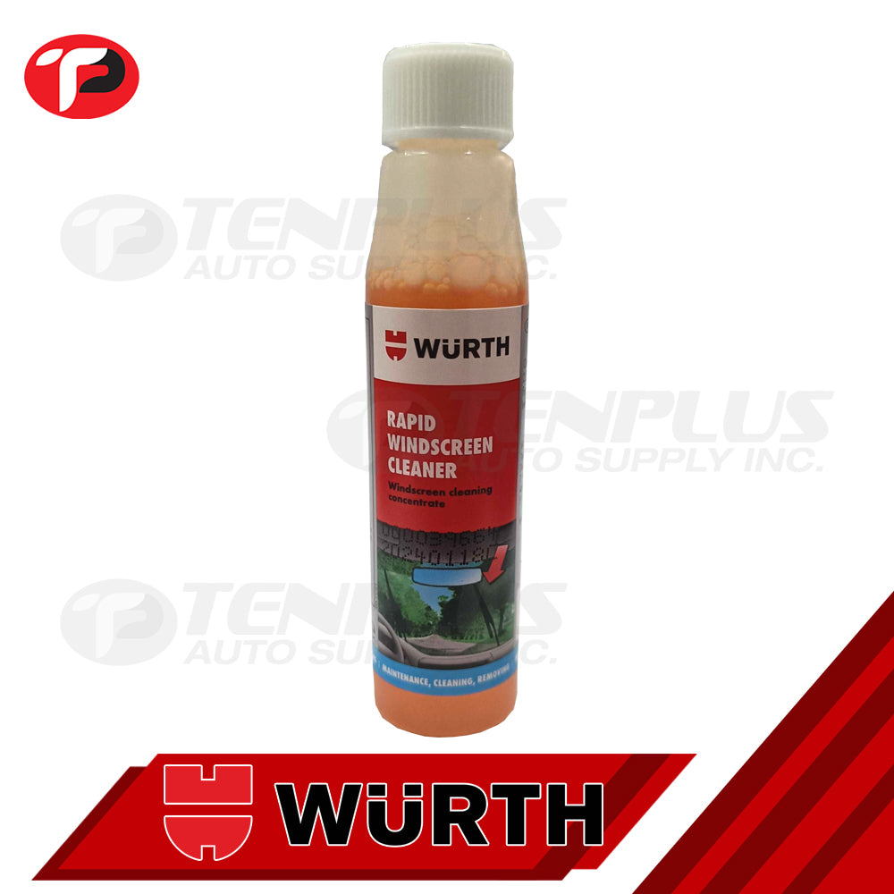 Wurth Rapid Car Windscreen Windshield Glass Cleaner Concentrate 32ML