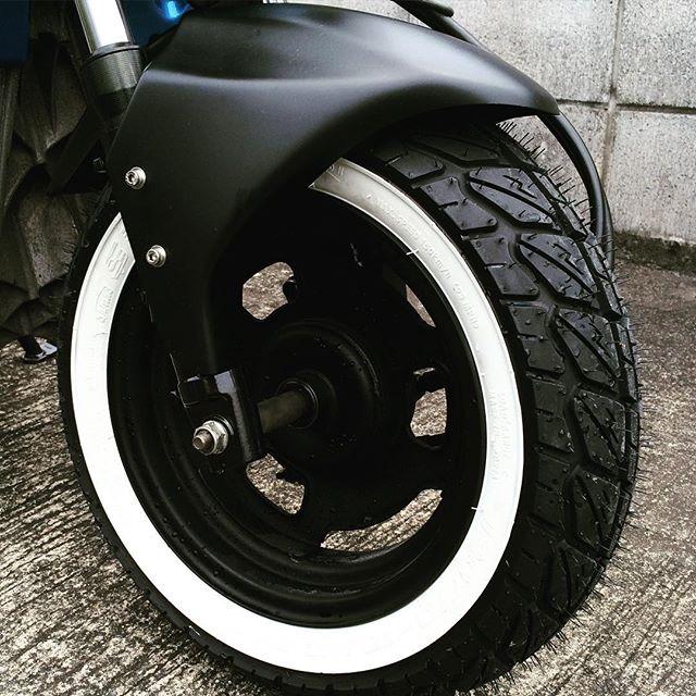 Shinko Motorcycle Tires Scooter SR723 120/70-12 WHITE WALL Front TL