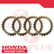Honda Genuine Parts Disk Clutch Friction Set for Honda Dash; CB125