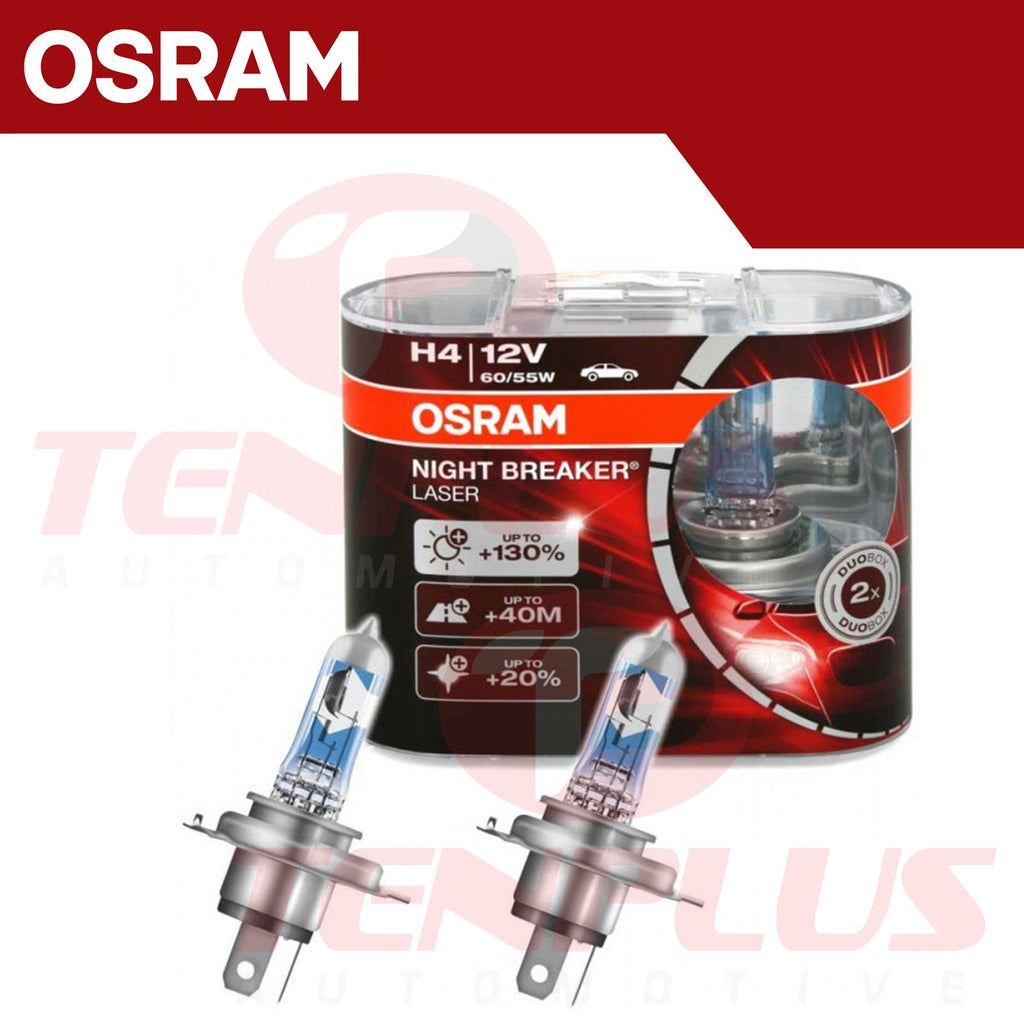 OSRAM Halogen Headlamp Night Breaker Laser H4 64193NL-01BF 12V 60/55W (1  Piece - Blister) 