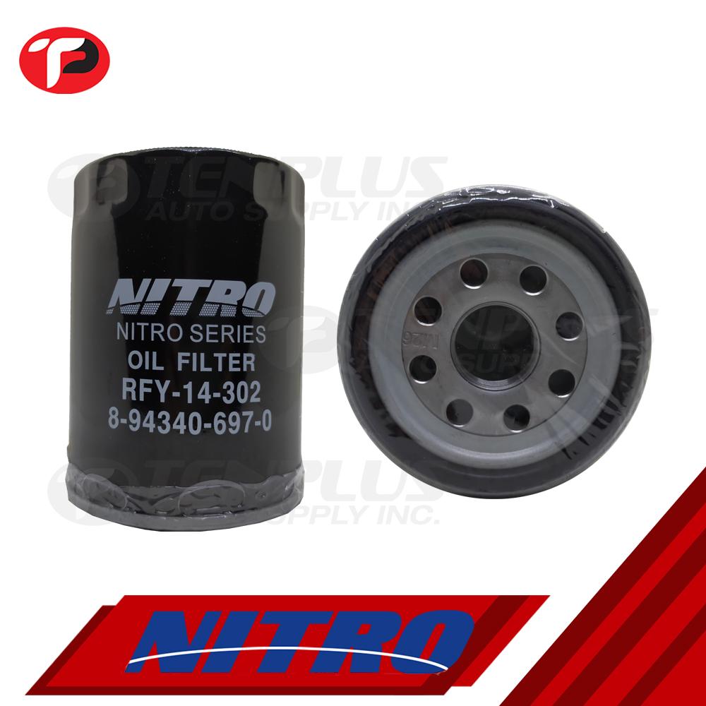Nitro Oil Filter Isuzu Trooper 4JB1/4JG2 (C-412)