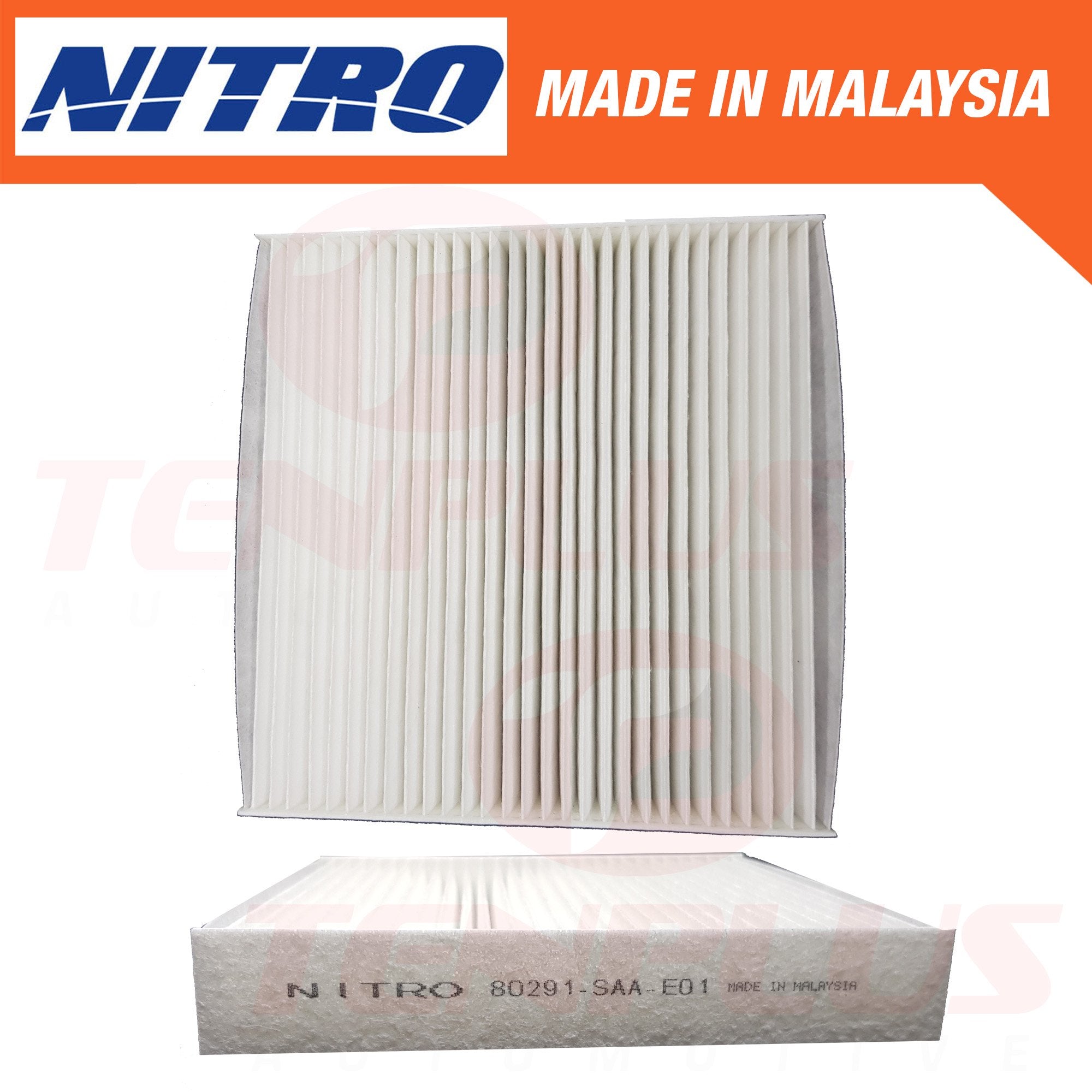 Nitro Cabin Filter Honda City IDSI 2003-2008; Jazz IDSI 2002-2007
