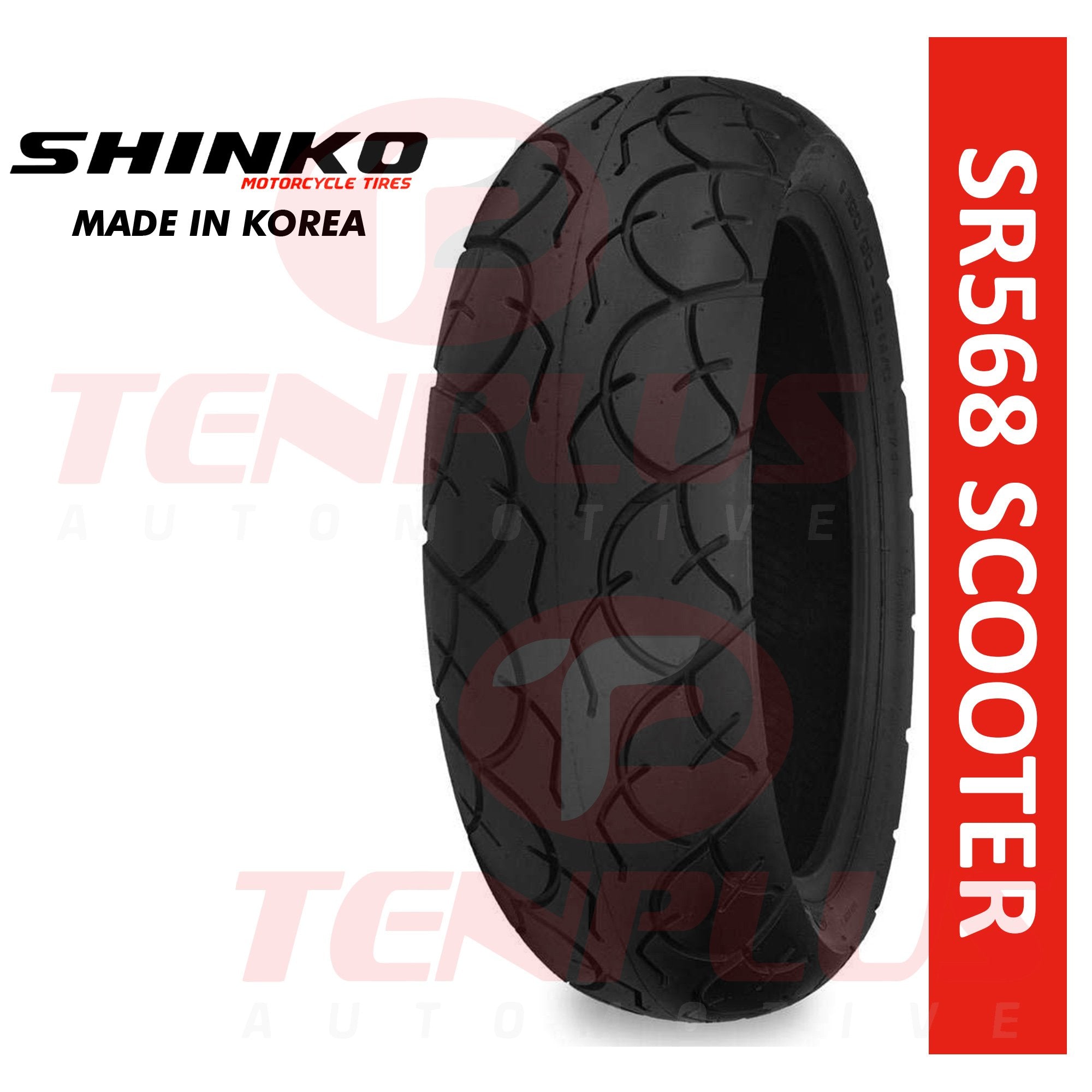 Shinko Motorcycle Tire SR568 Scooter 130/70-13 R TL