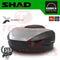 SHAD Motorcycle Box SH59X Black Aluminum