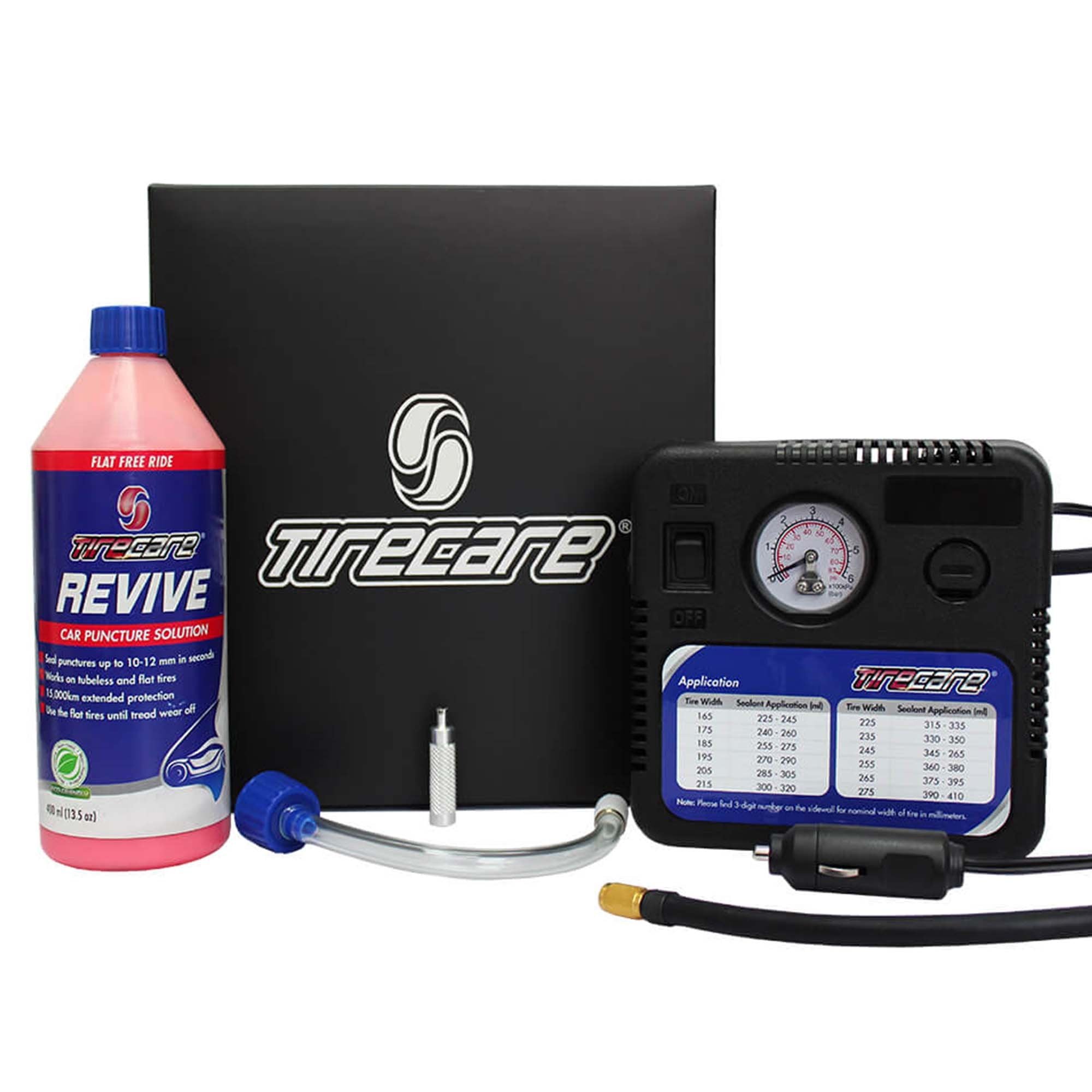 TireCare Emergency Flat Tire Repair Kit Single Pack