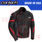 Cortech VRX AIR 2.0 Mesh Motorcycle Riding Jacket Black/Gun/Red