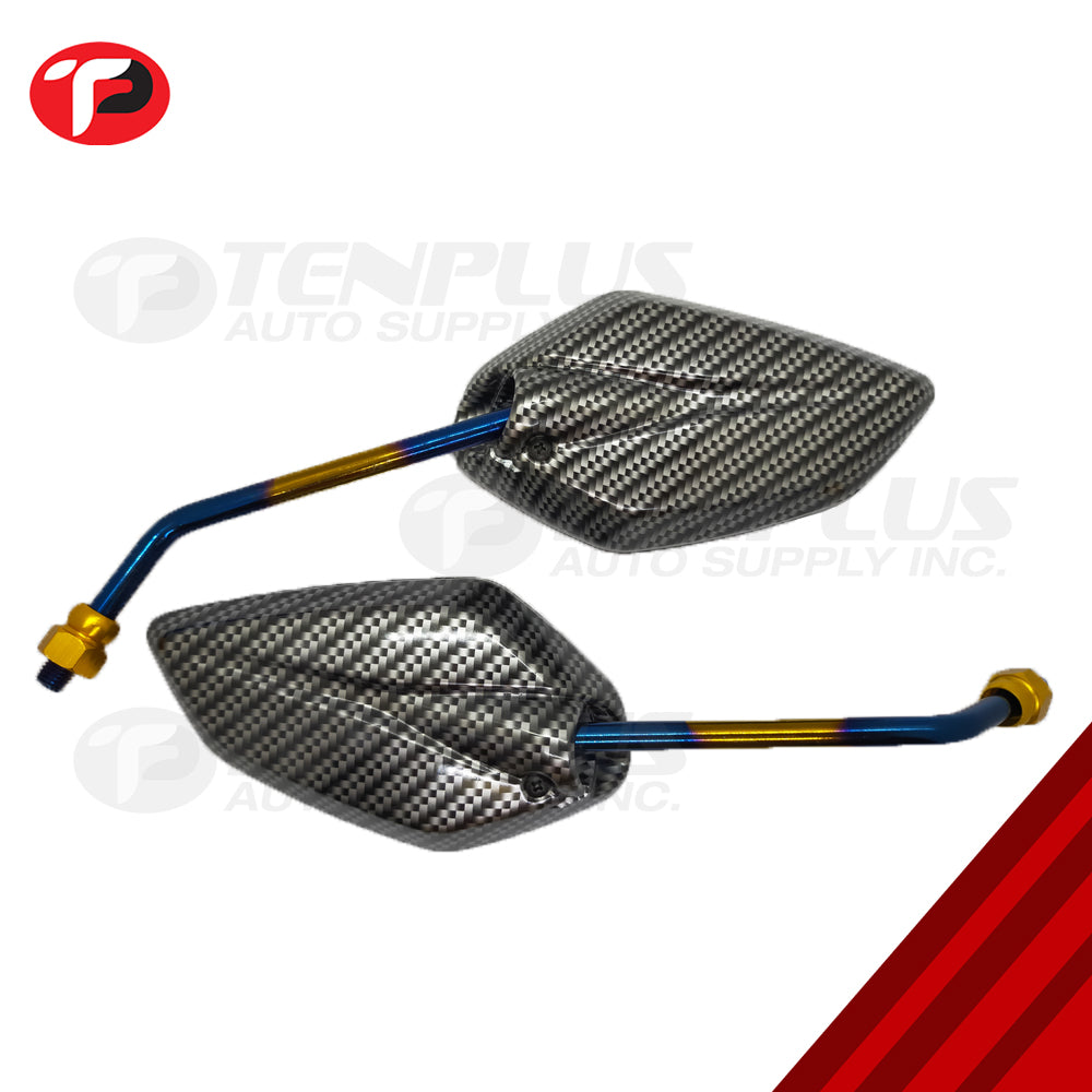 Doki Motorcyle Side Mirror Carbon Left & Right