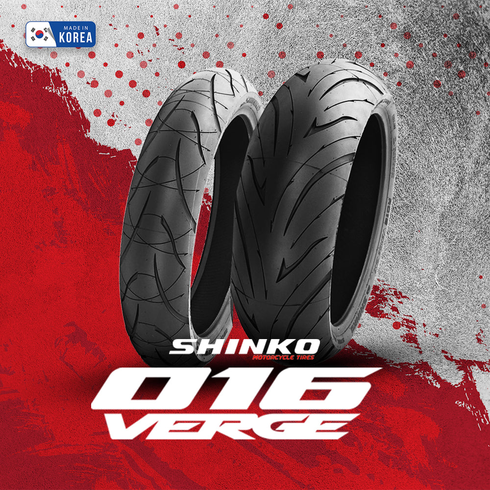 Shinko Motorcycle Tires Verge 016 Street Size 13 14 15 17