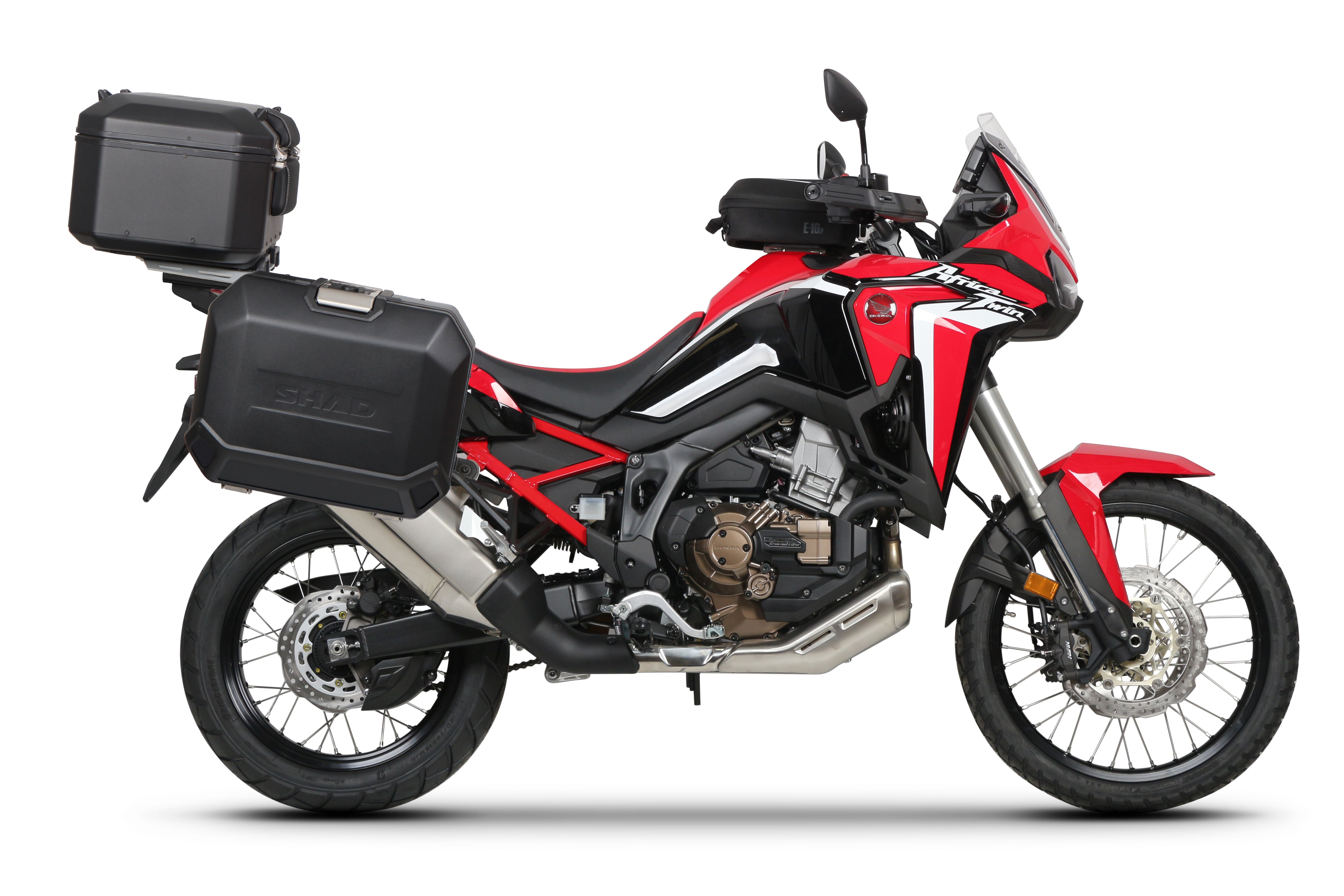 SHAD Motorcycle Terra Top Case TR48 Black Aluminum