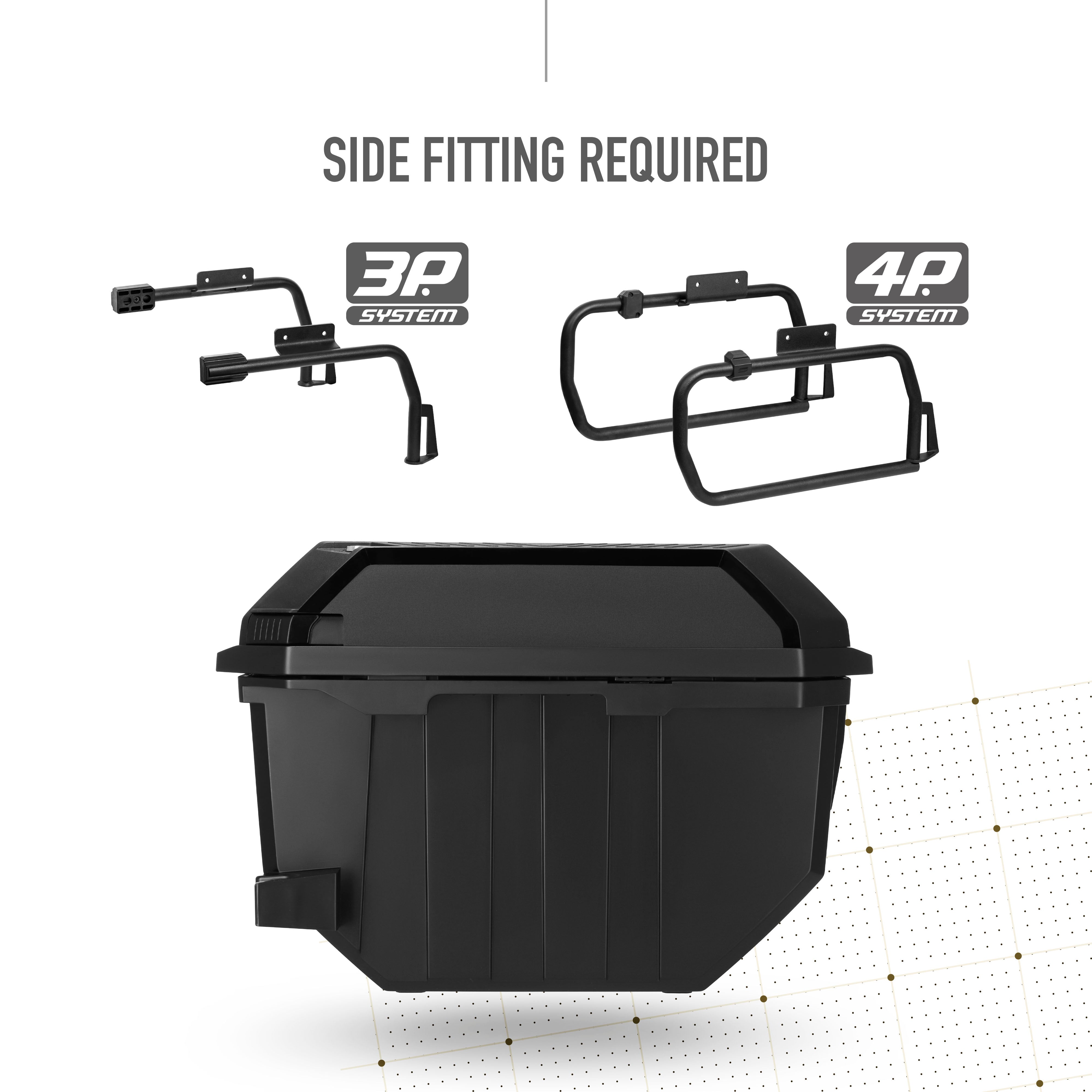 SHAD Motorcycle Box TR27 Side Case Aluminum