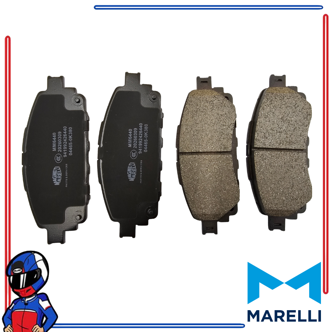 MARELLI Brake Pad Innova 2016-2026; Hilux 2016-2026 Front