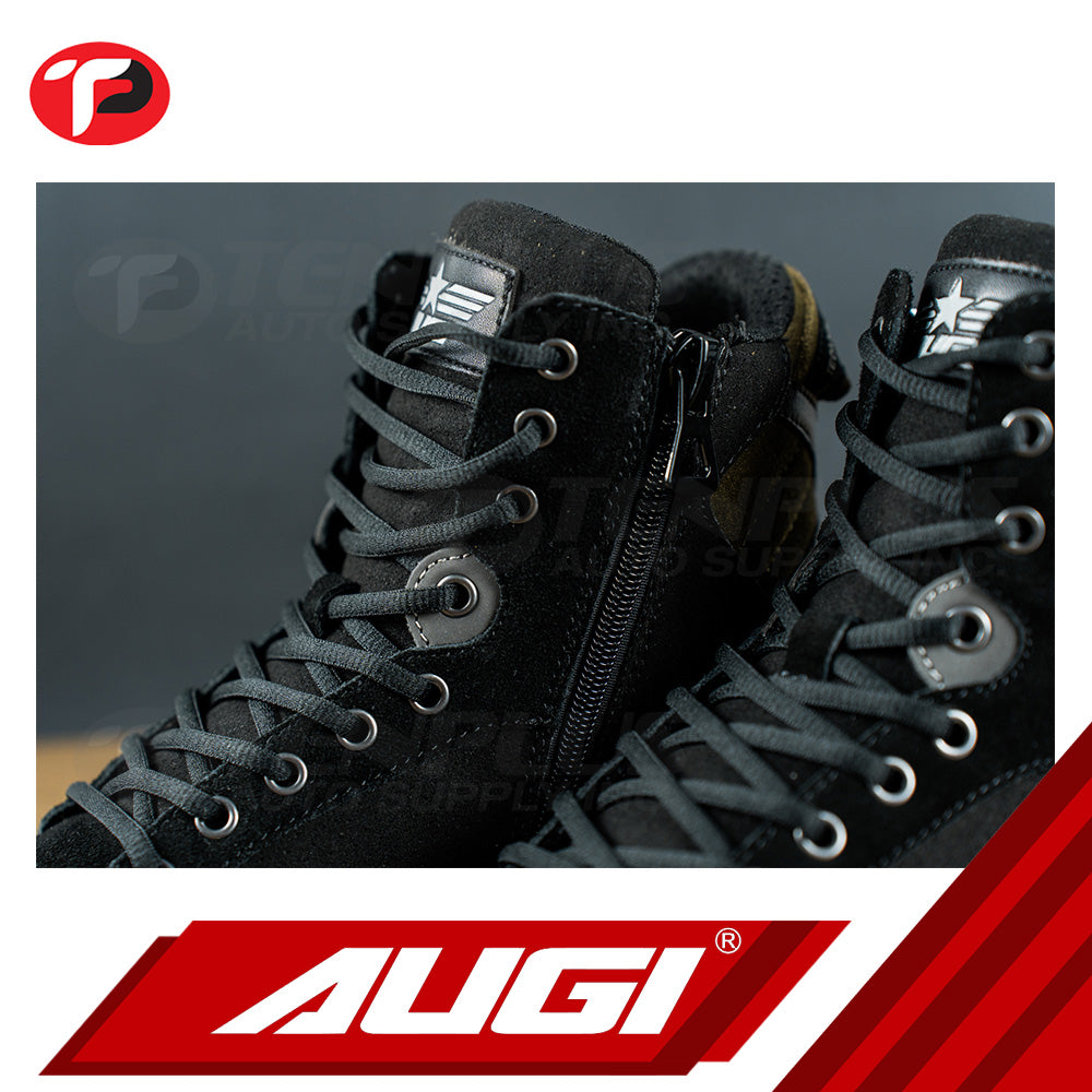 AUGI Urban Boots AU-10 Black Pink Jet Lee