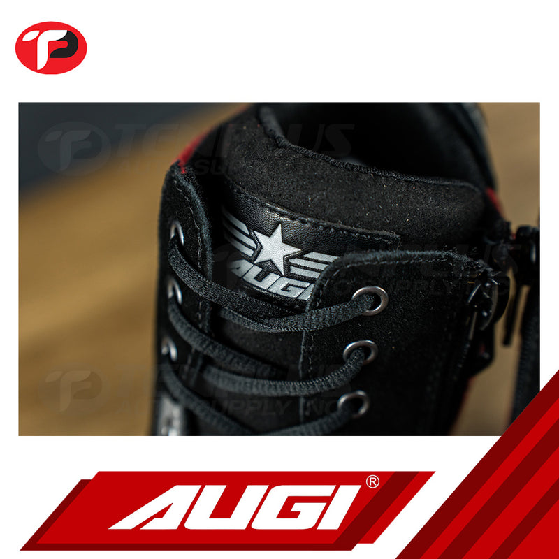 AUGI Urban Boots AU-10 Black Red JMAC