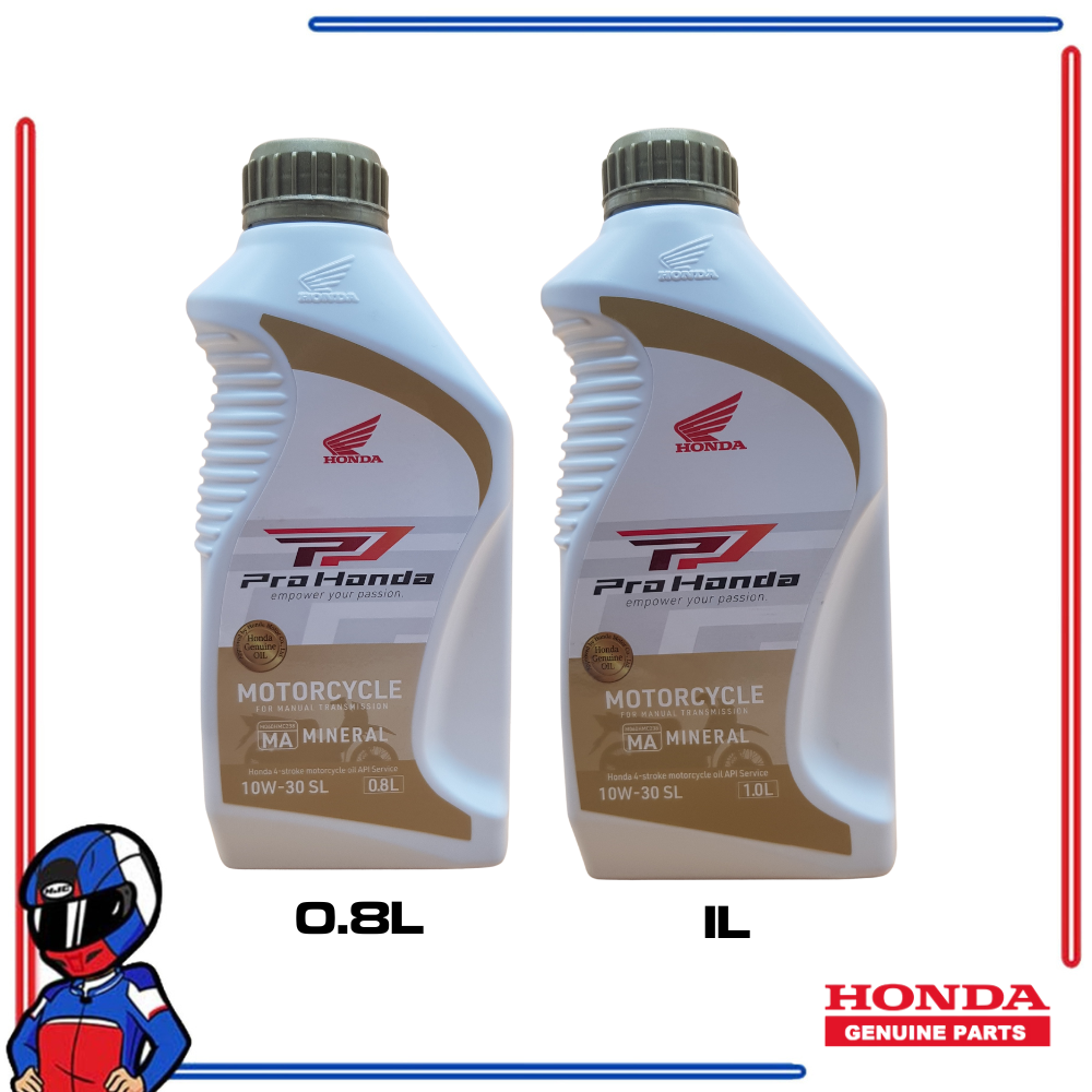 Pro Honda Genuine 10W30 MA Gold 0.8L; 1L