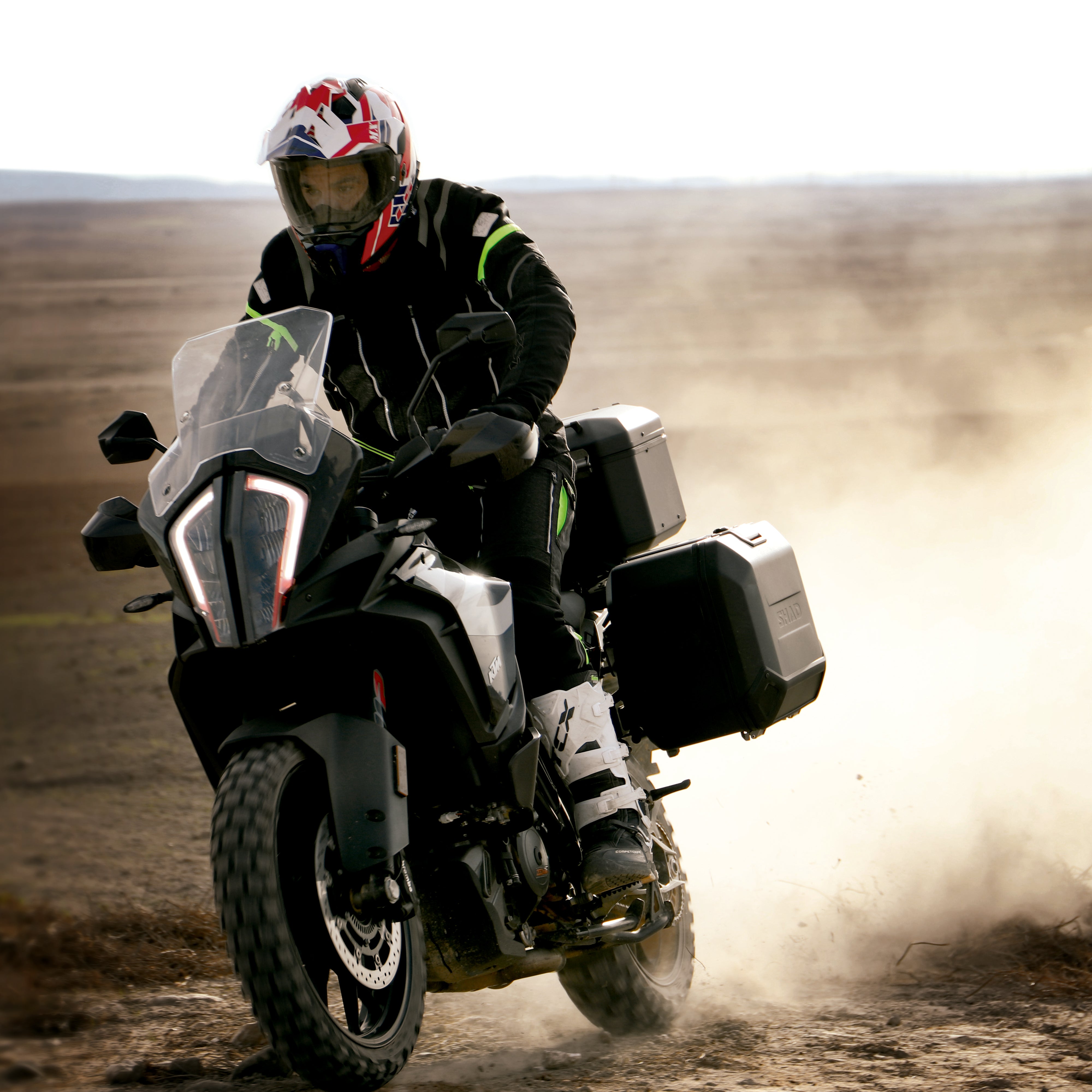 SHAD Motorcycle Terra Top Case TR48 Black Aluminum