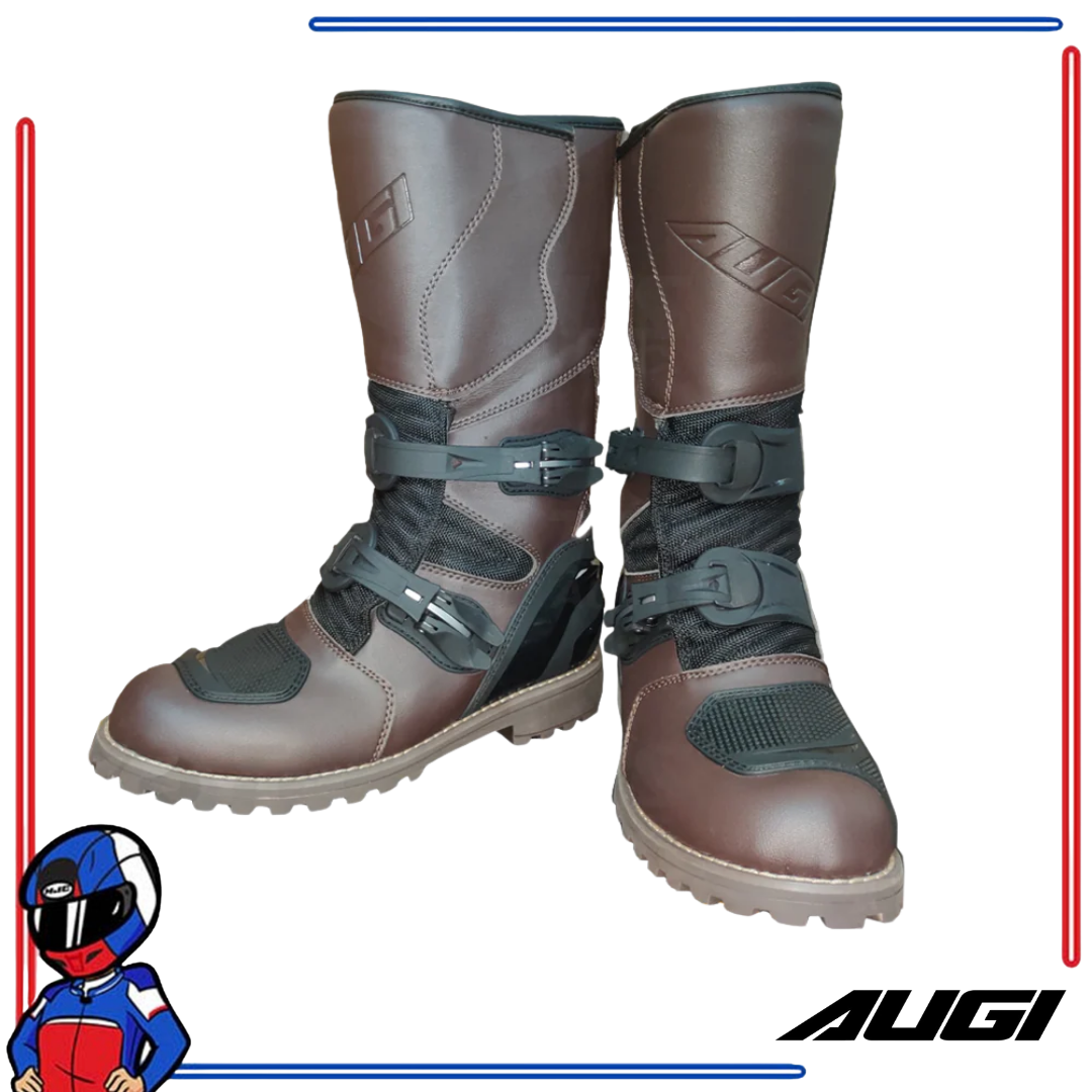 AUGI Racing Boots AT-1 Brown